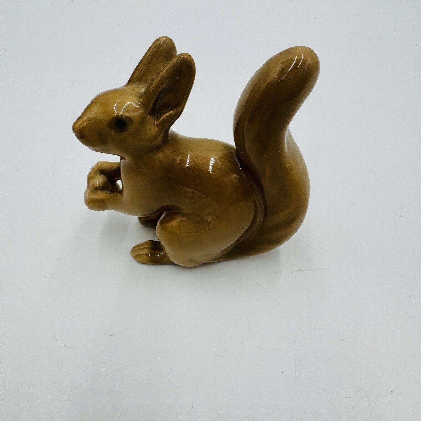 Vintage Bing & Grondahl Porcelain Squirrel Figurine #2177 by Svend Jespersen