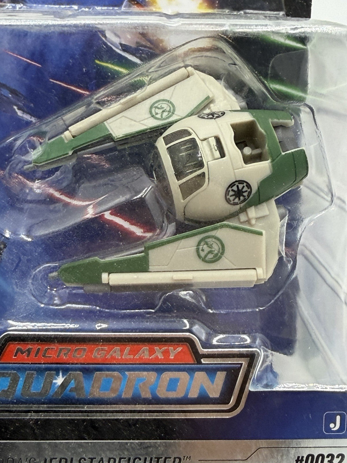 Star Wars Micro Galaxy Squadron Yoda's Jedi Starfighter - Series 2 (A)