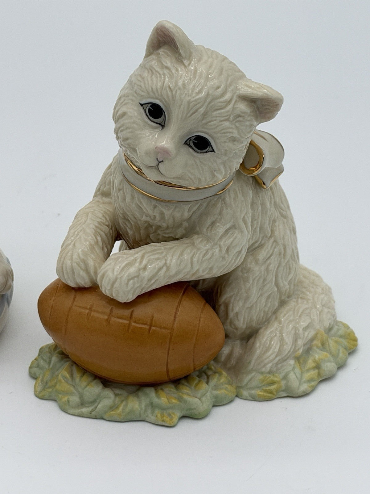 Lenox USA Porcelain Twelve Months Of Kittens August /September Cats Figurines
