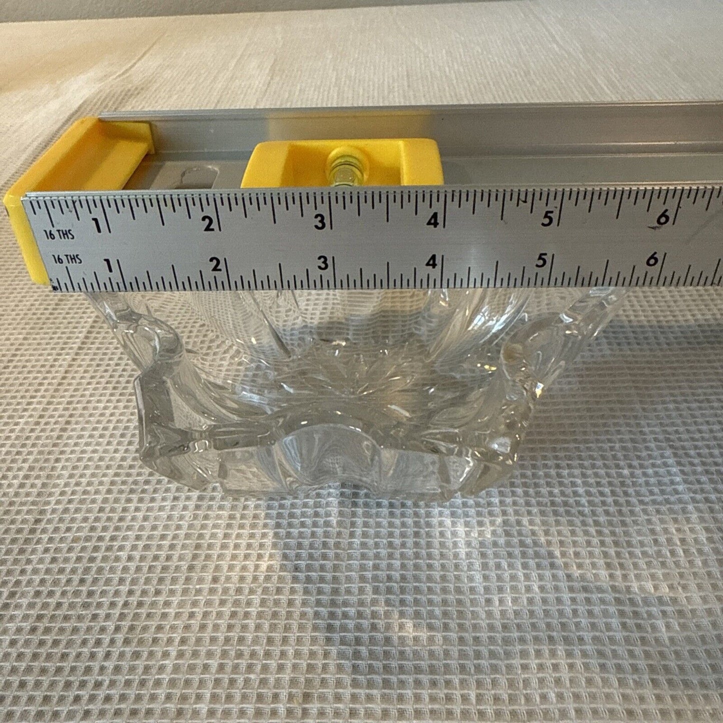 Waterford Marquis Crystal 6" Bowl Made in Germany Candy 6 Point Star Tray