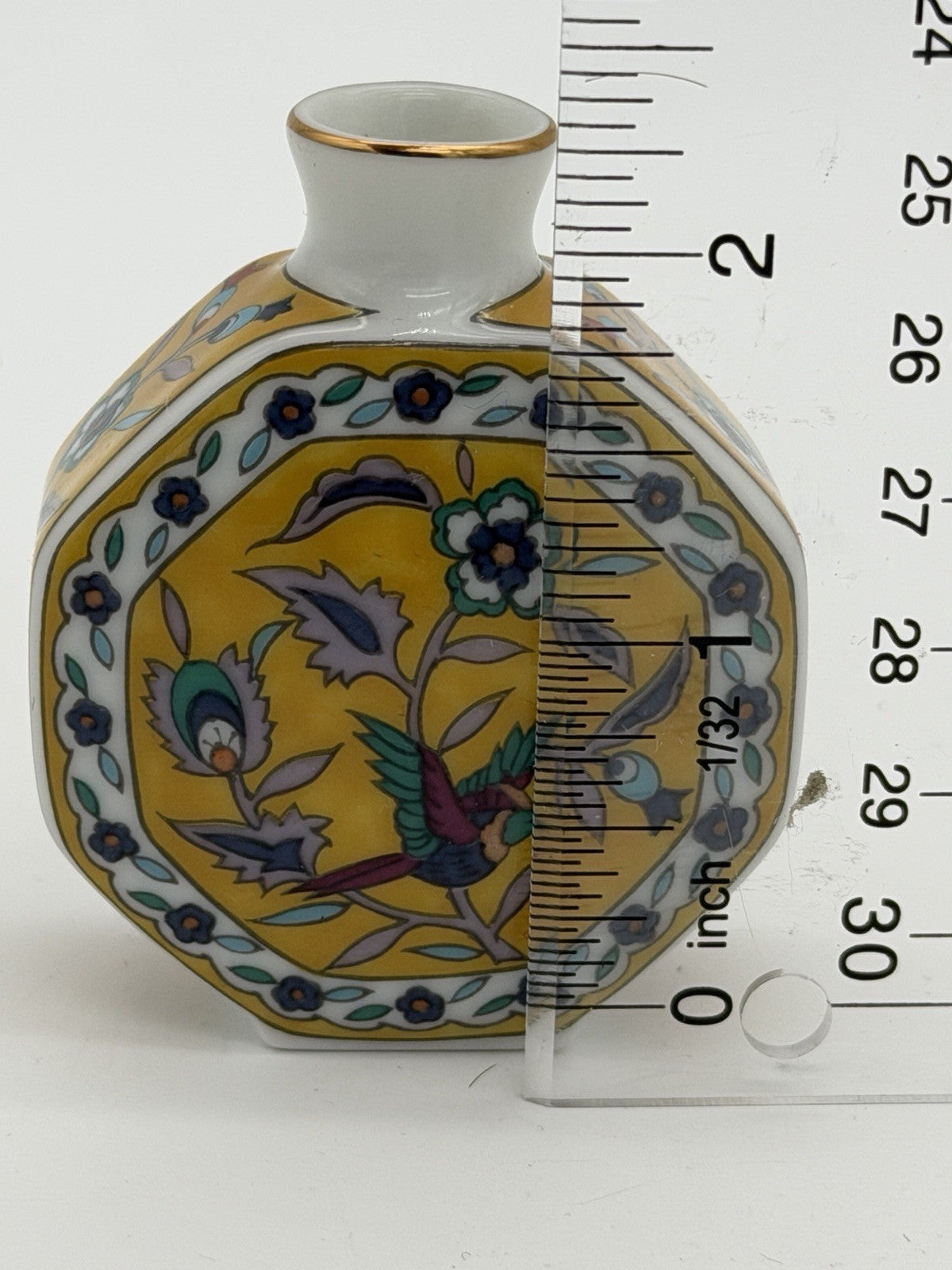 Takahashi Pottery Japanese Porcelain San Francisco Asian Kutani Miniature Set 2”