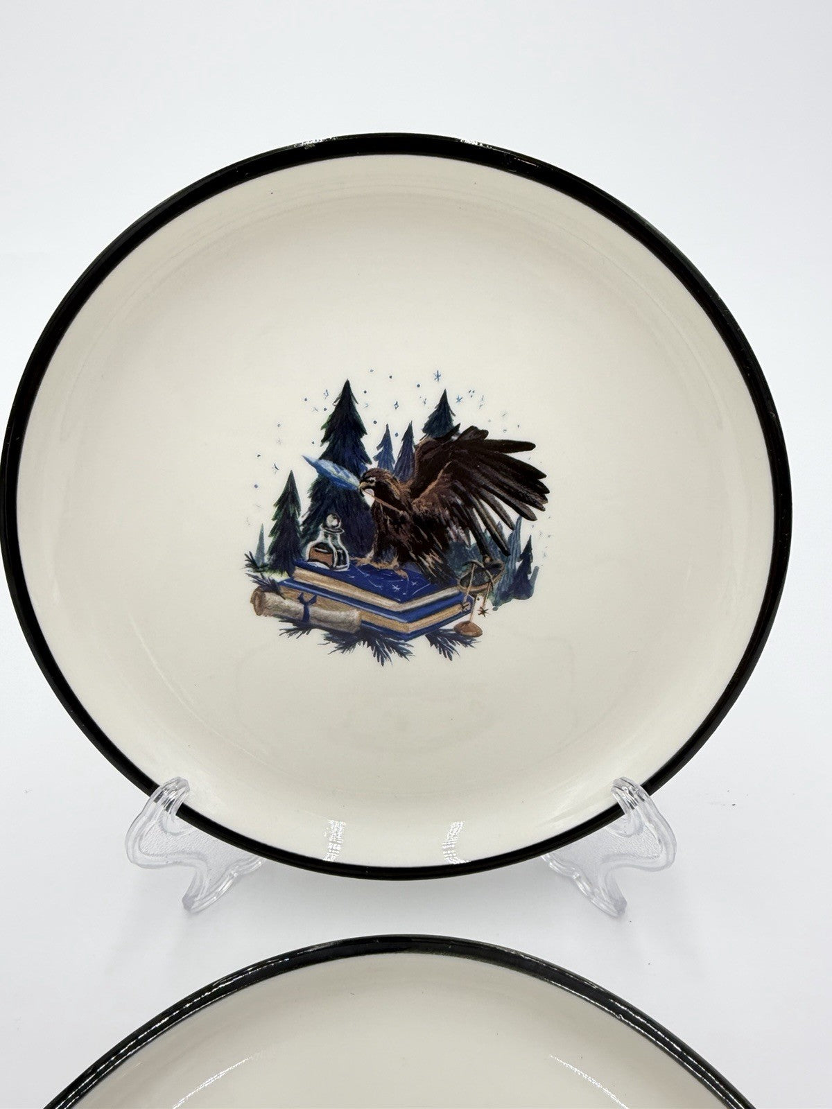 Cara Kosik Wizard House Plates Harry Potter 6” Ceramic 2 PCs