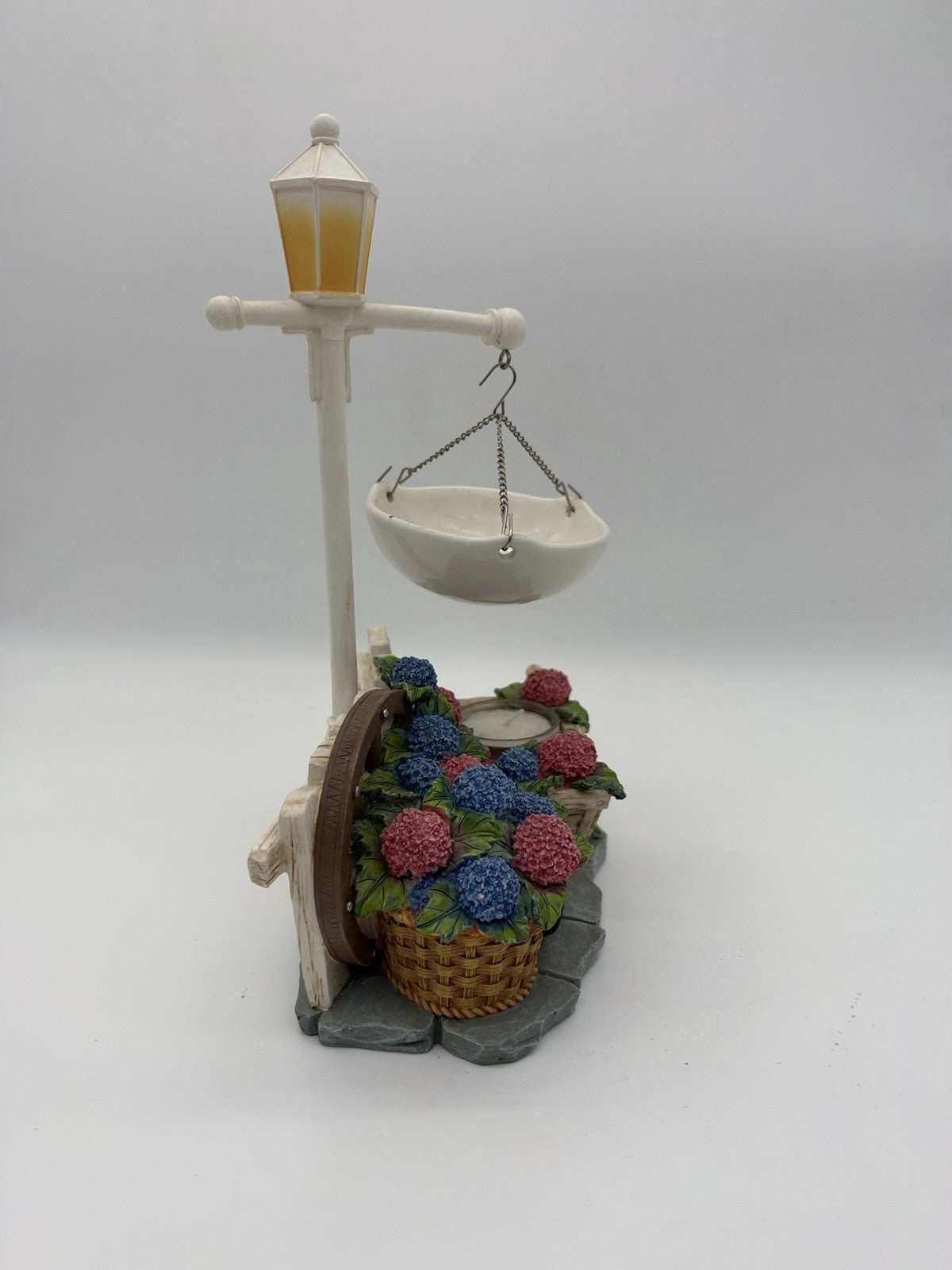 Yankee Candle Tea Light Hanging Wax Tart Warmer Hydrangea Flower Wagon Spring