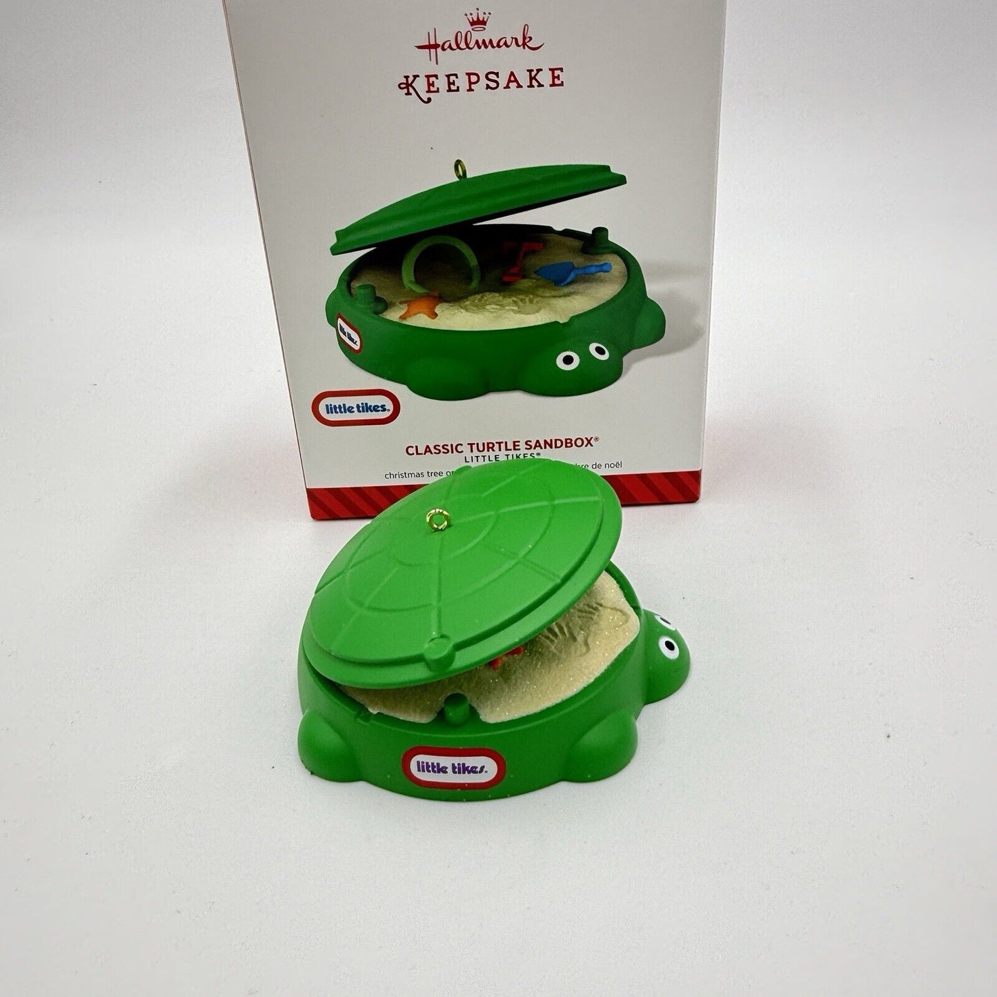 Hallmark Keepsake Ornament Little Tikes Classic Turtle Sandbox Christmas