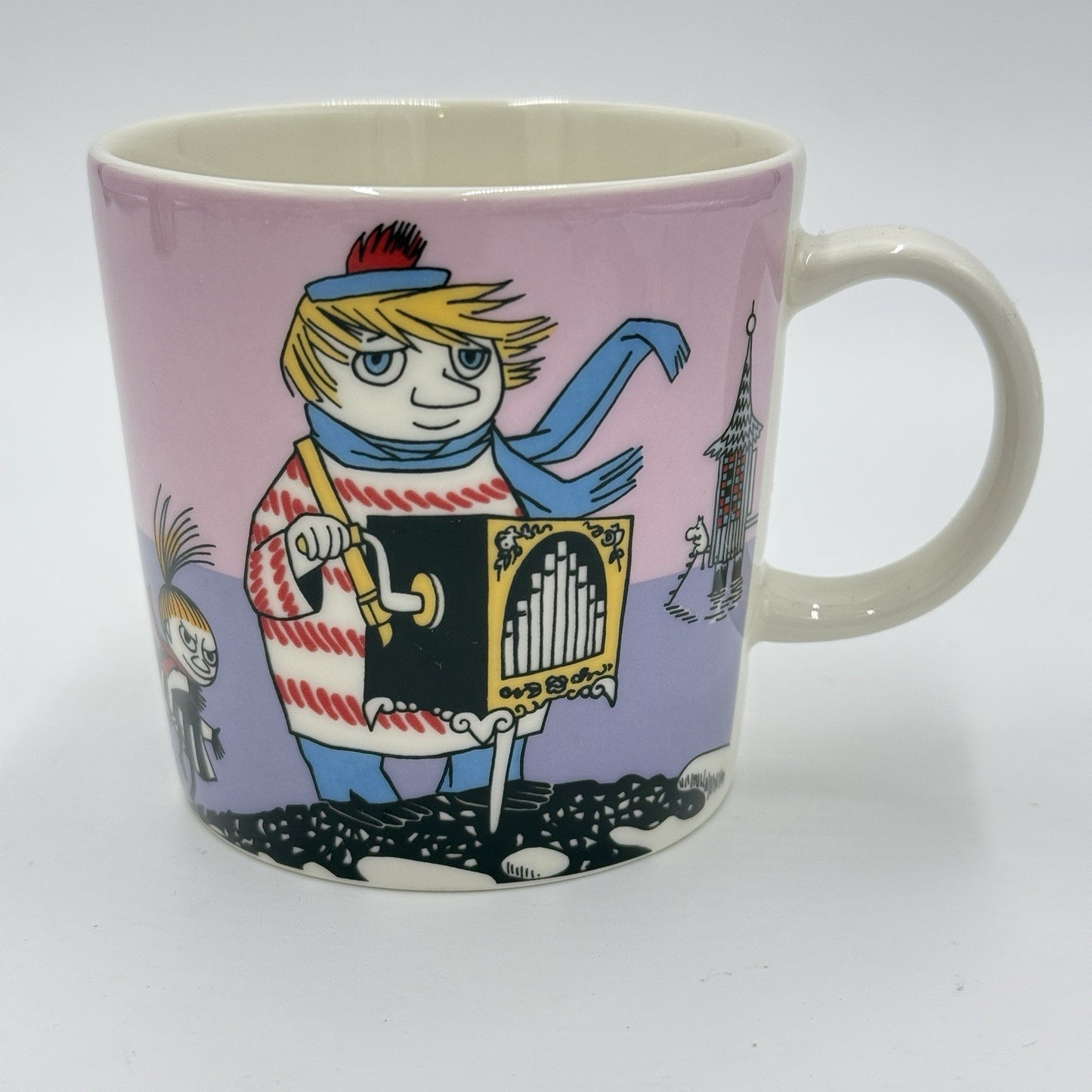 Moomin Tooticky Violet Little My and Moomin Coffee Mug By Arabia Porcelain