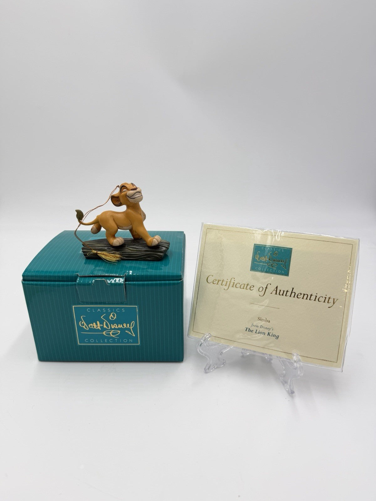 Walt Disney Classics Collection Simba Ornament 'Hakuna Matata Lion King NIB