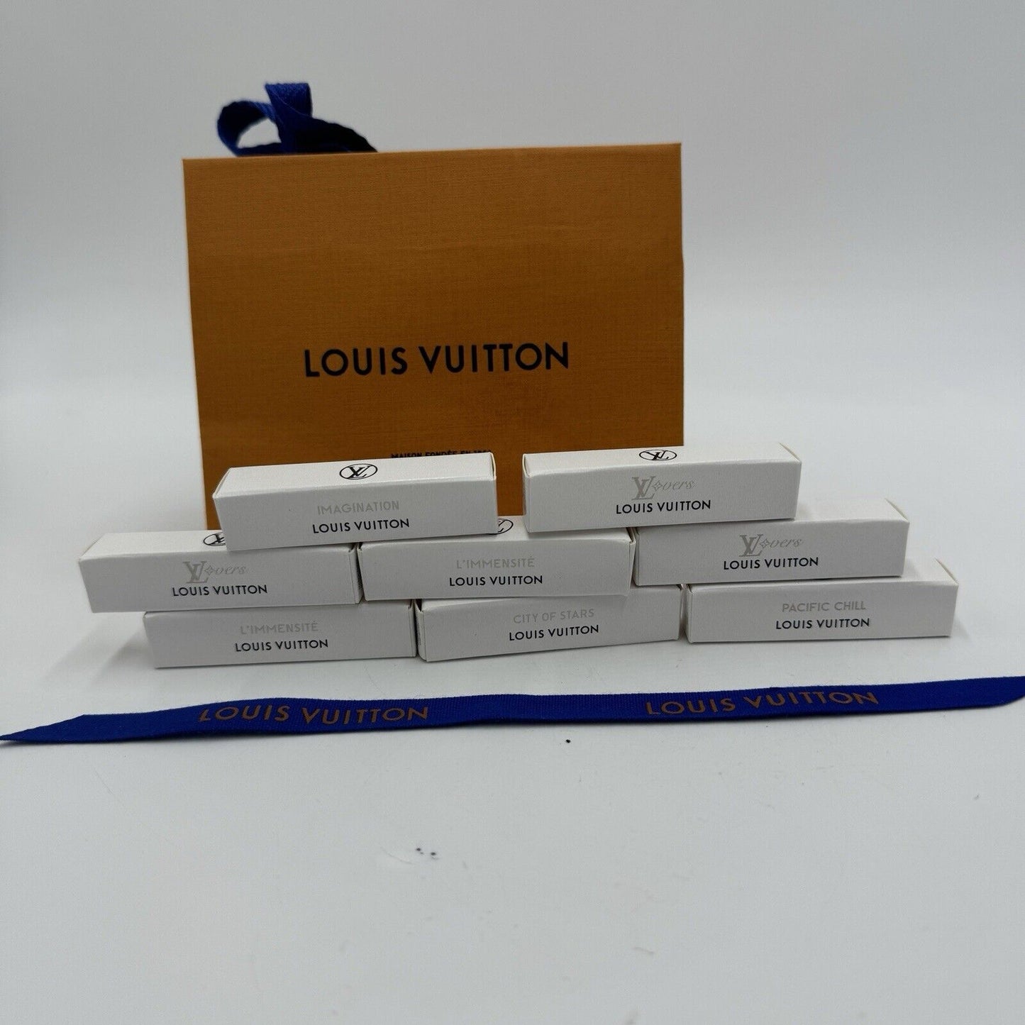 Louis Vuitton Perfume Samples Eau de Parfum 2ml 0.06 FL. OZ 6 Samples Lovers Bag