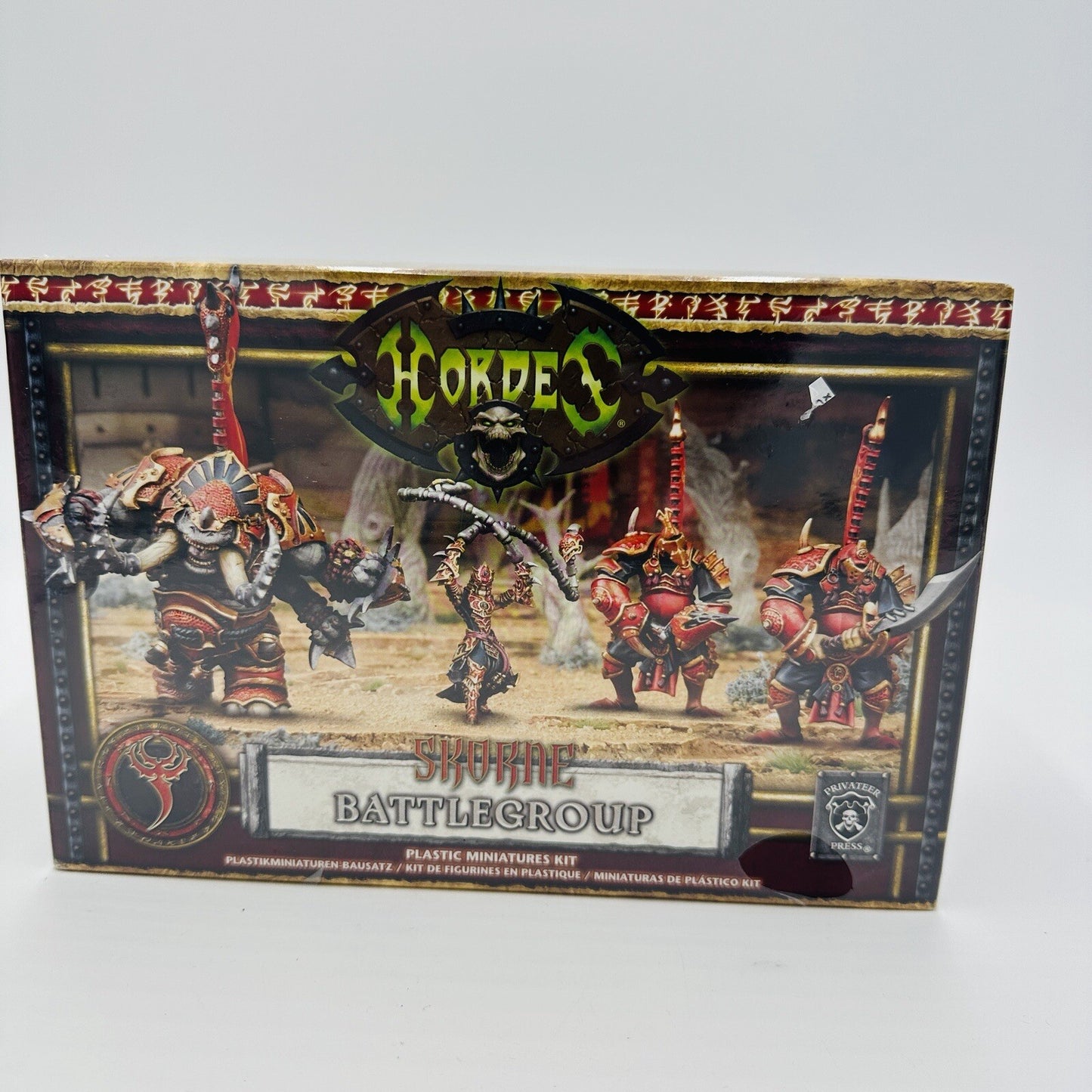 Hordes Skorne Miniatures Kit Battlegroup Starter Box Mk III 5 Figurines Plastic