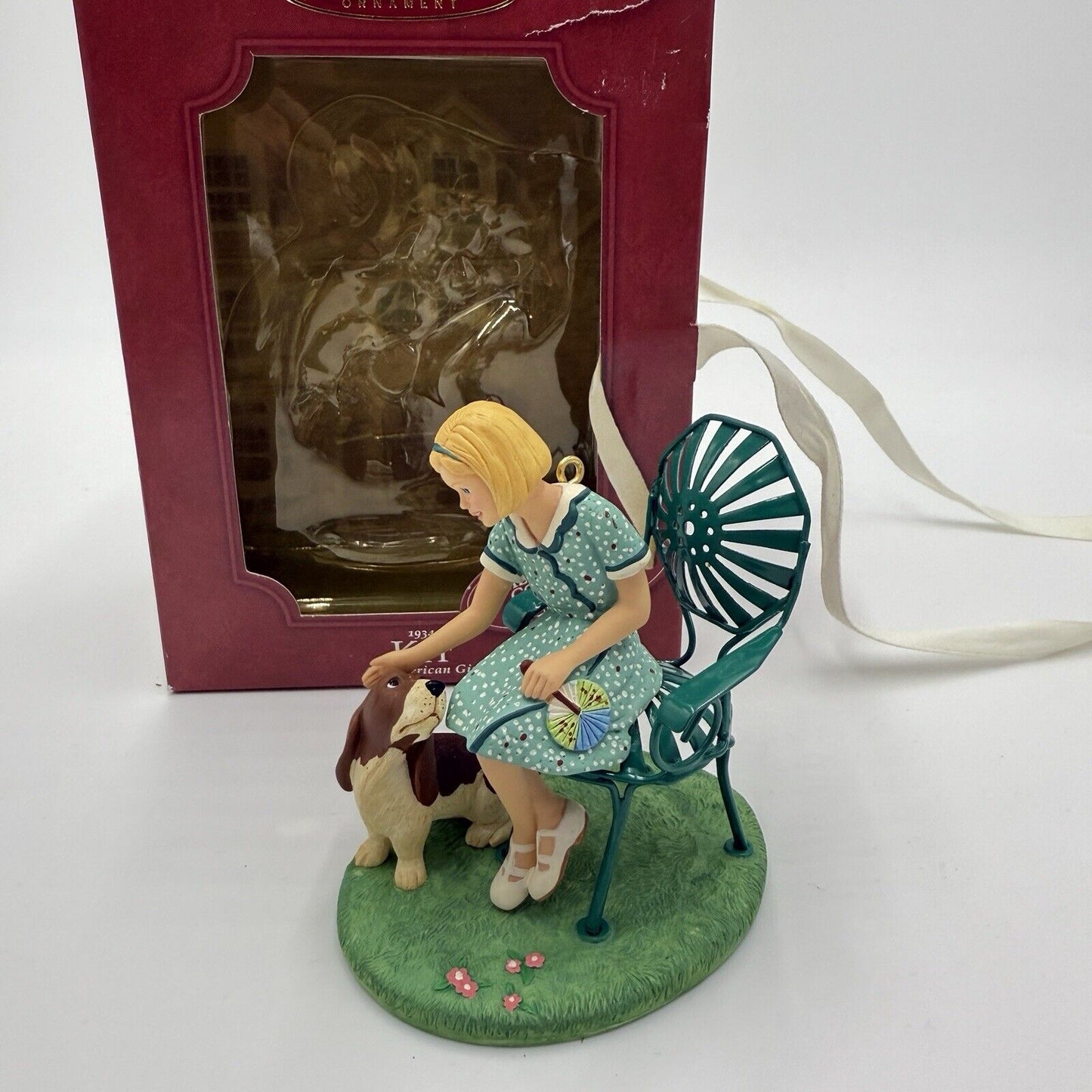 Hallmark Keepsake 1934 Handcrafted "Kit An American Girl" Ornament with Box