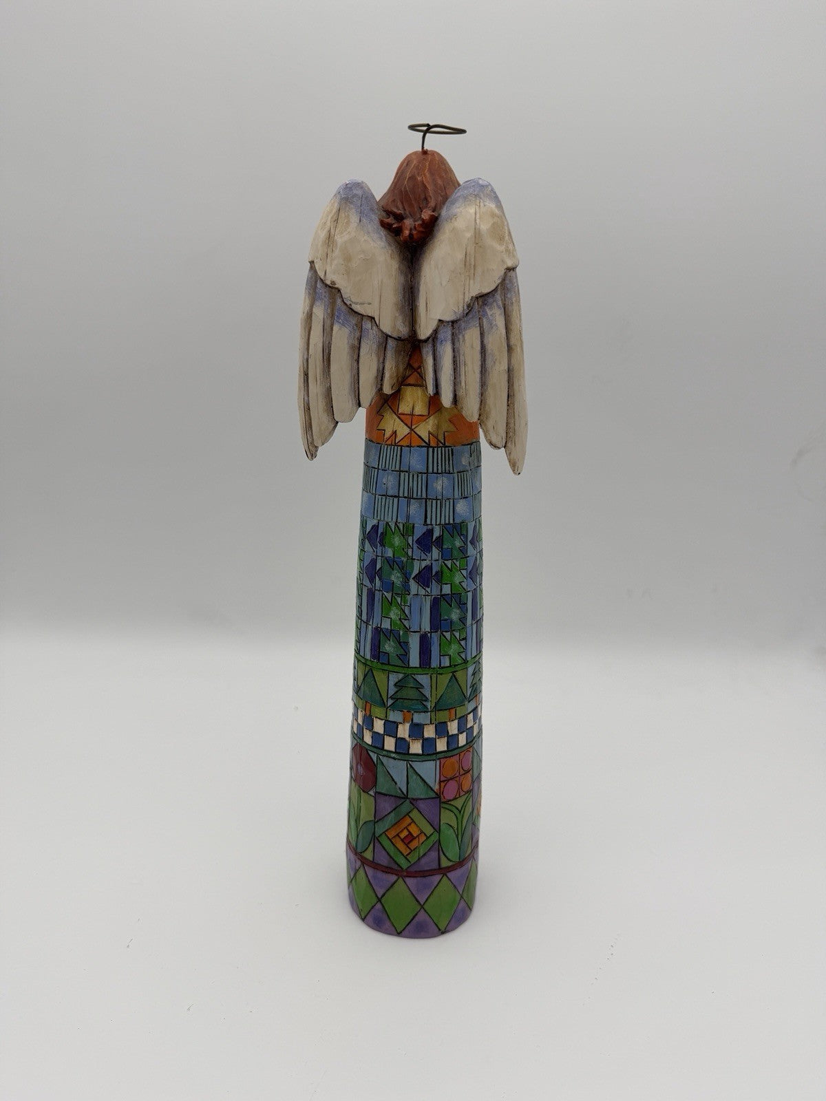 Jim Shore Heartwood Creek 2004 Singing Makes the Heart Glad Angel 13”H #117688