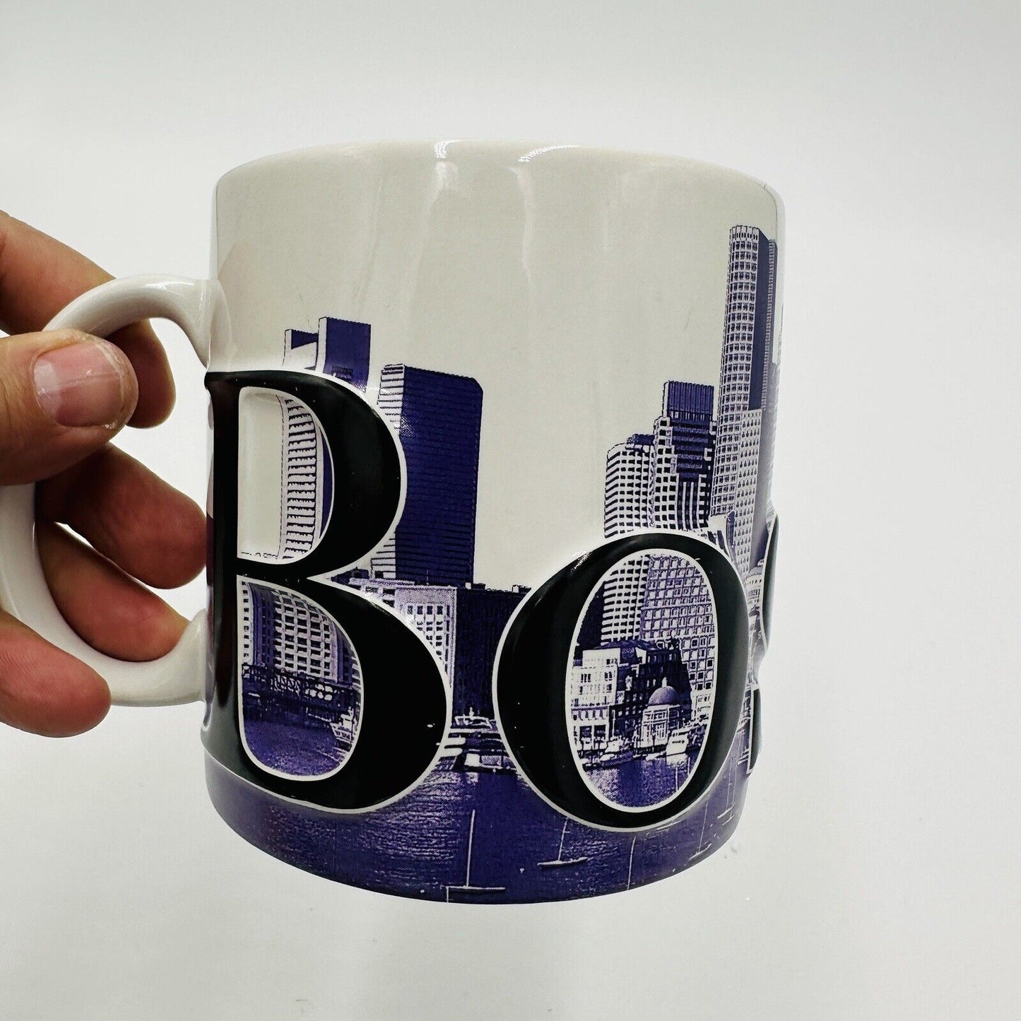 Americaware Boston 2007 Large Coffee Mug Cup 18 oz. Vintage Retired Drinkware