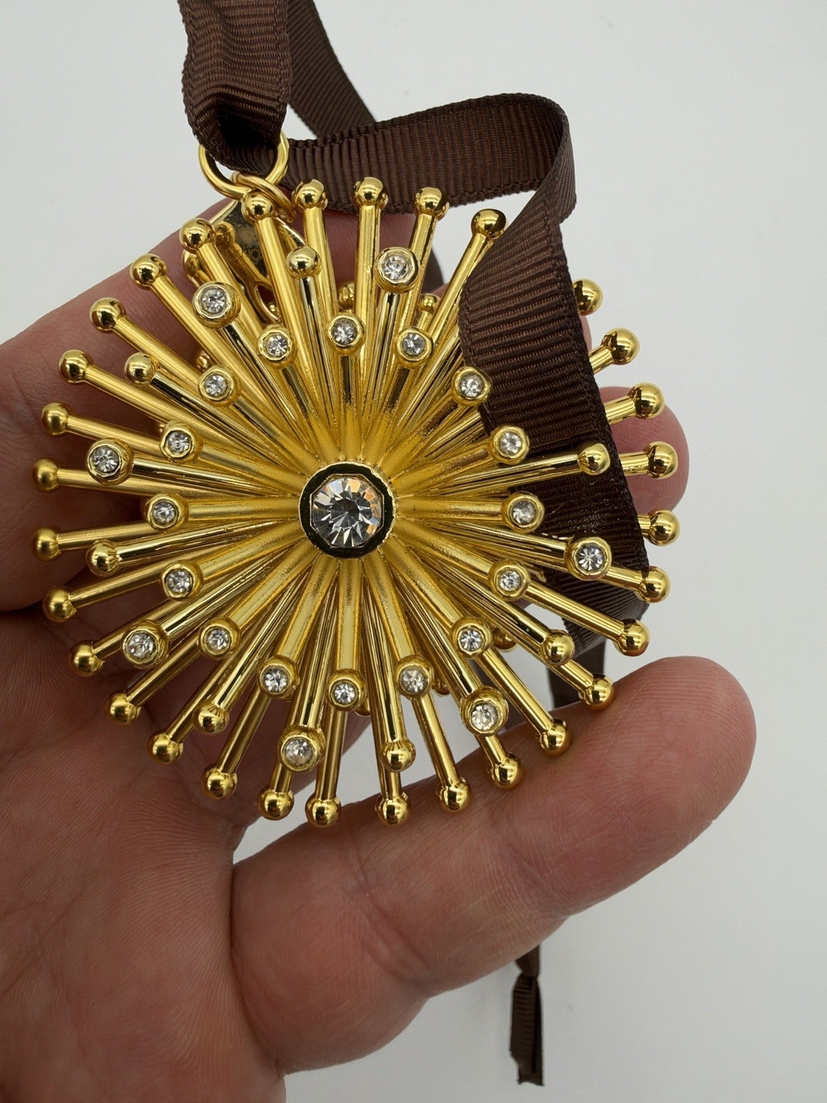 Lenox Kate Spade NY Bejeweled 3 Dimensional Starburst Christmas Ornament