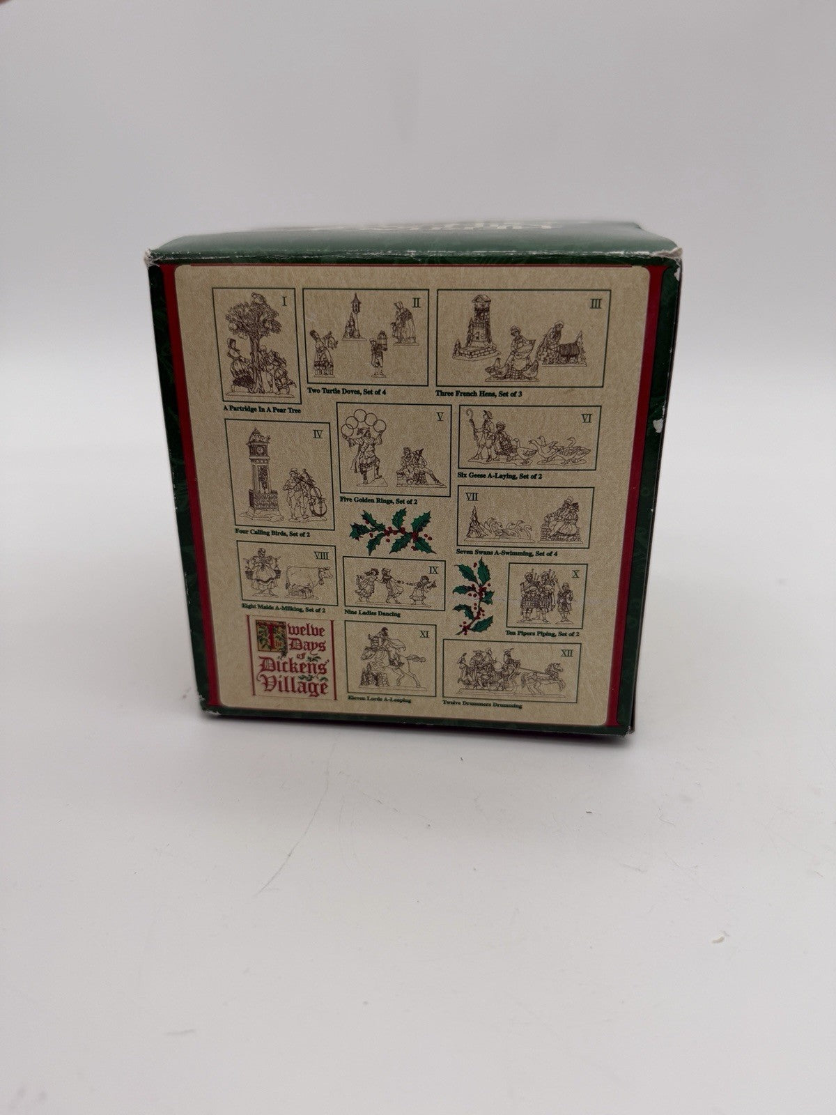 Dept 56 Twelve Days of Dickens Village VIII Eight Maids A-Milking Figurines
