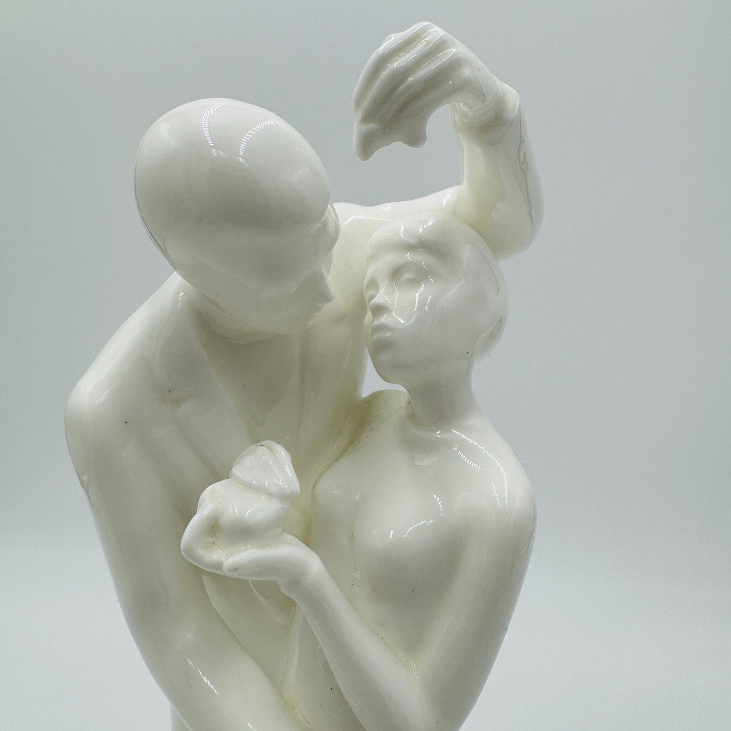 Royal Doulton Images Porcelain Our First Christmas Figurine HN 3452 White Gloss