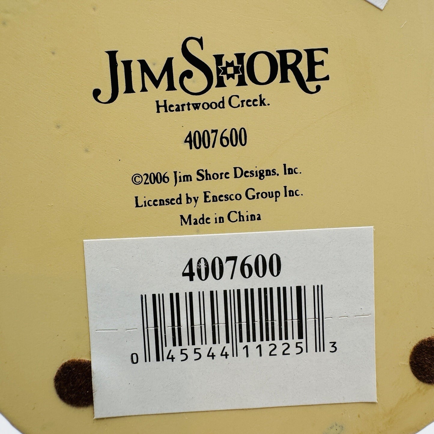 Jim Shore Heartwood Creek Bride and Groom Cake Topper 2006 Figurine 7in Boxed