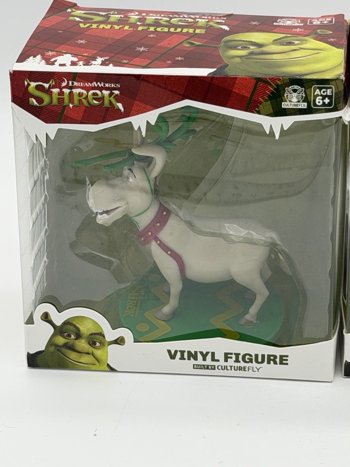DREAMWORKS SHREK 4.5" Vinyl Figure Gingerbread & Reindeer Donkey