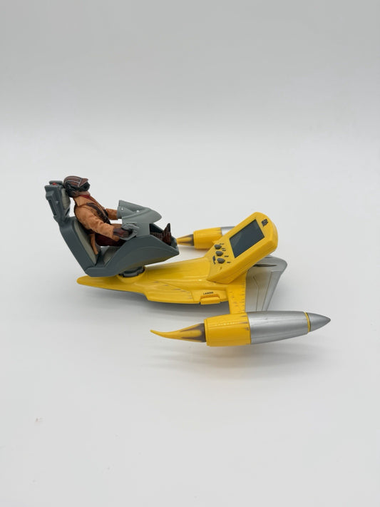 Star Wars episode 1Tiger Electronics handheld Naboo Fighter game Hasbro Rare