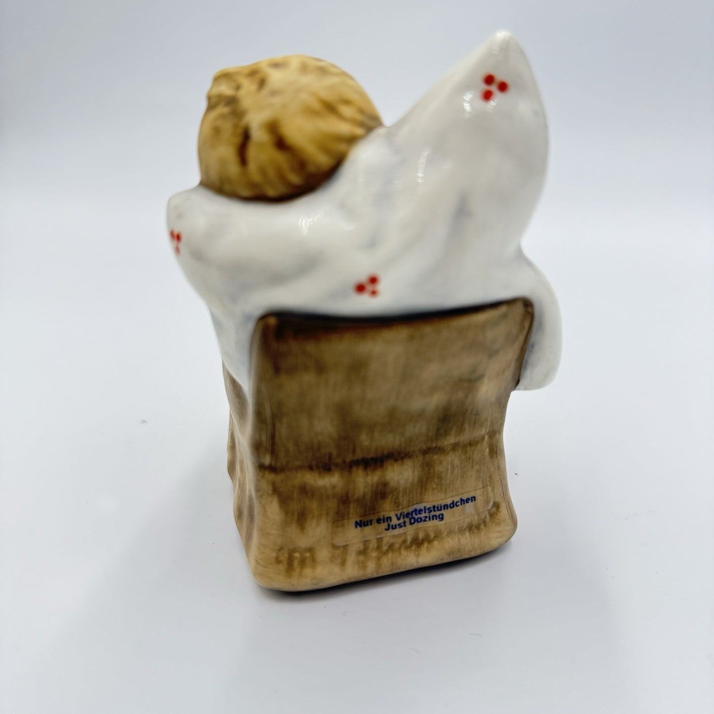 Hummel Figurine "Just Dozing" # 451 1997 Germany Porcelain Goebel 4” Rare Boy