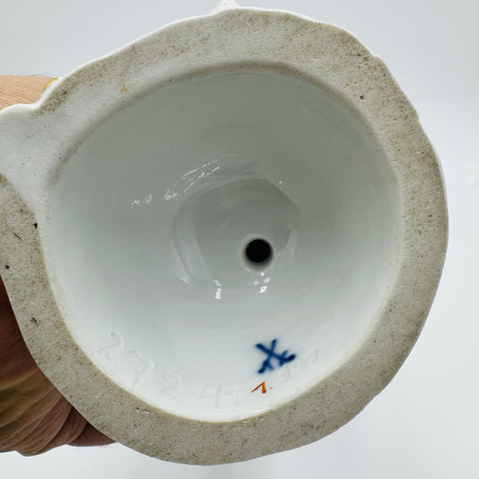 Meissen 17th C Antique Germany Porcelain Allegory of the Summer Figurine 9”H