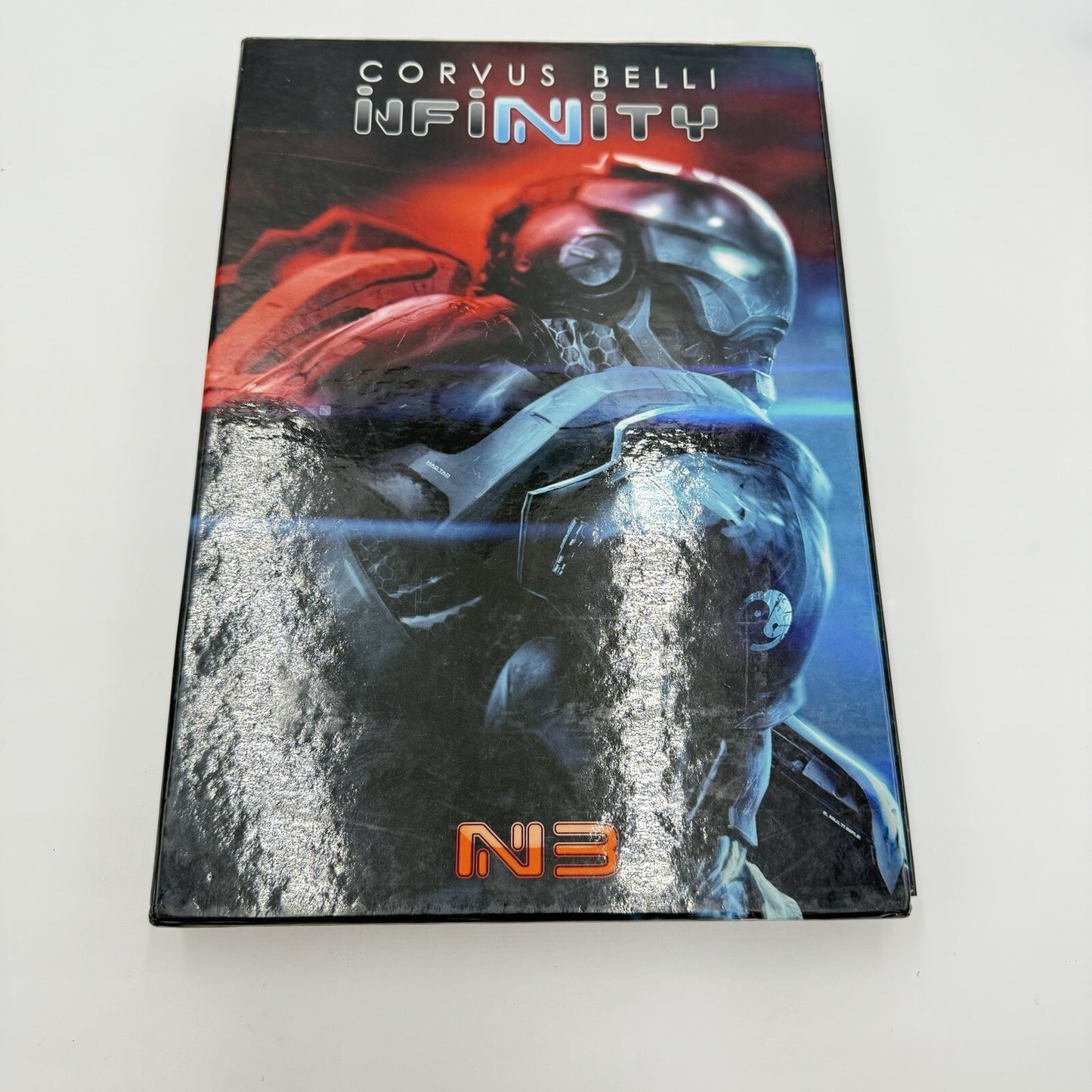 Corvus Belli Infinity N3 Core Book Rulebook 2 Book Set With Sleeve