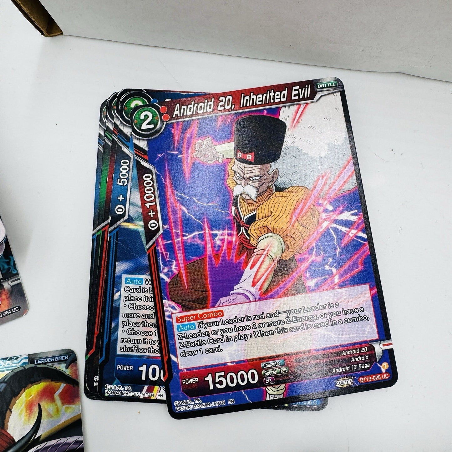 Dragonball Super Card Game Lot Bandai Made In Japan Hundreds Of Cards