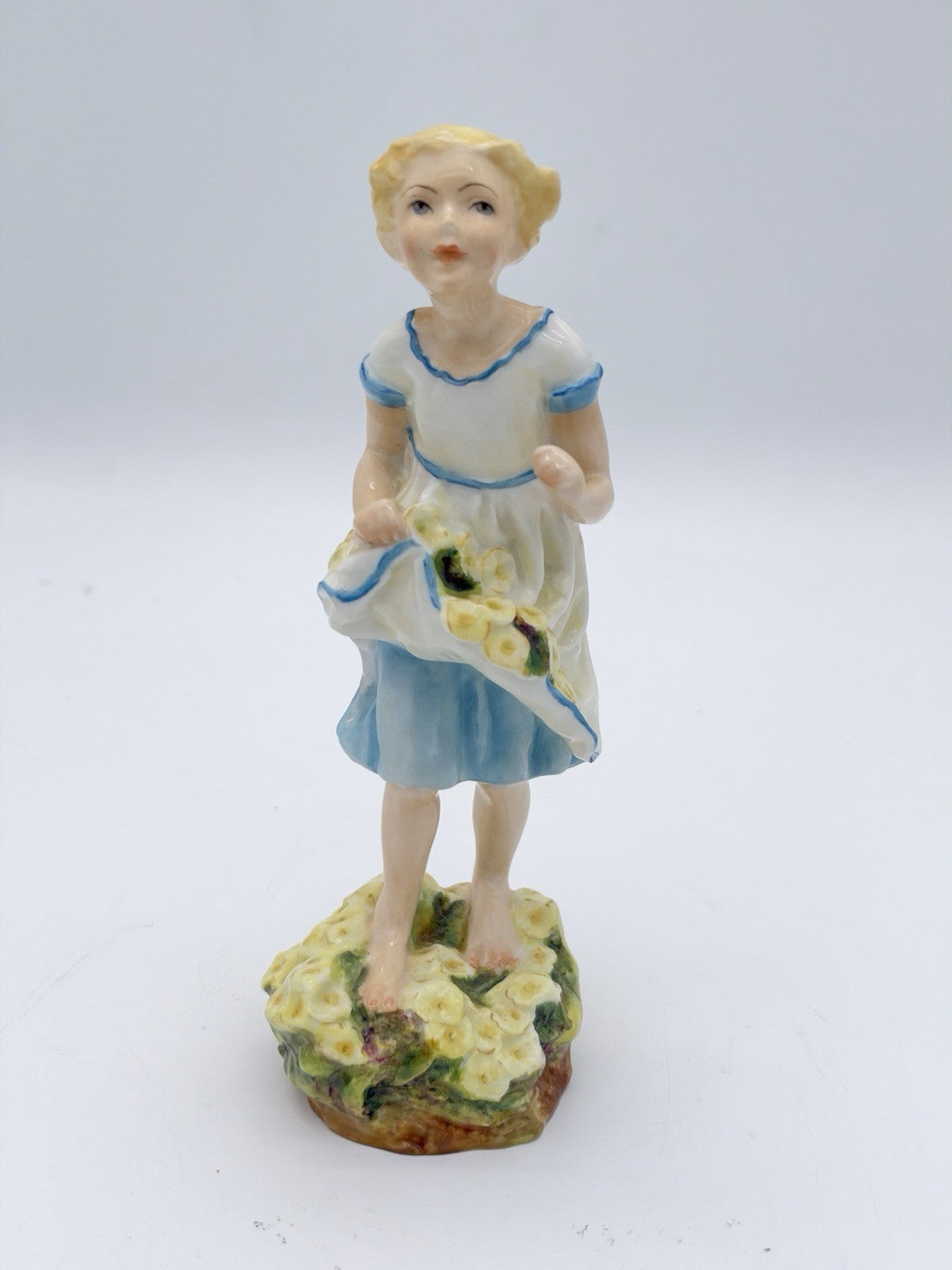 Royal Worcester porcelain figurine The First Cuckoo No. 3082 By F. Doughty Rare