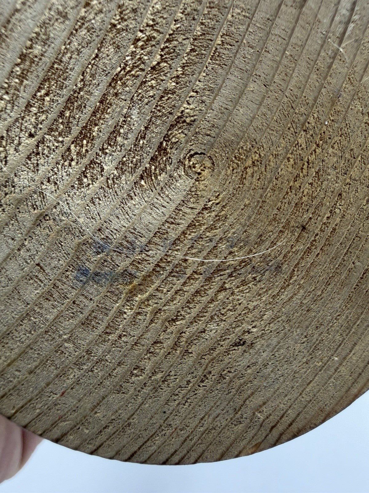 Vintage EZGEBIRGE King Soldier Natural Wood DDR Folk Art German Nutcracker 12”