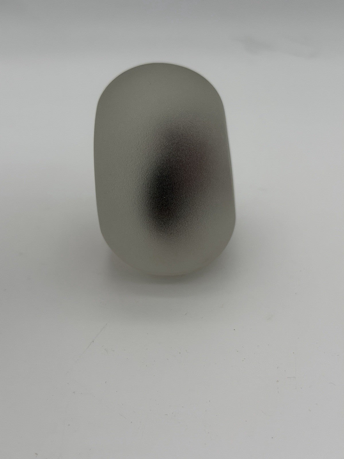 Neil Duman Art Glass Paperweight Purple Heart Virginia Studio Frosted 90’ Rare 3