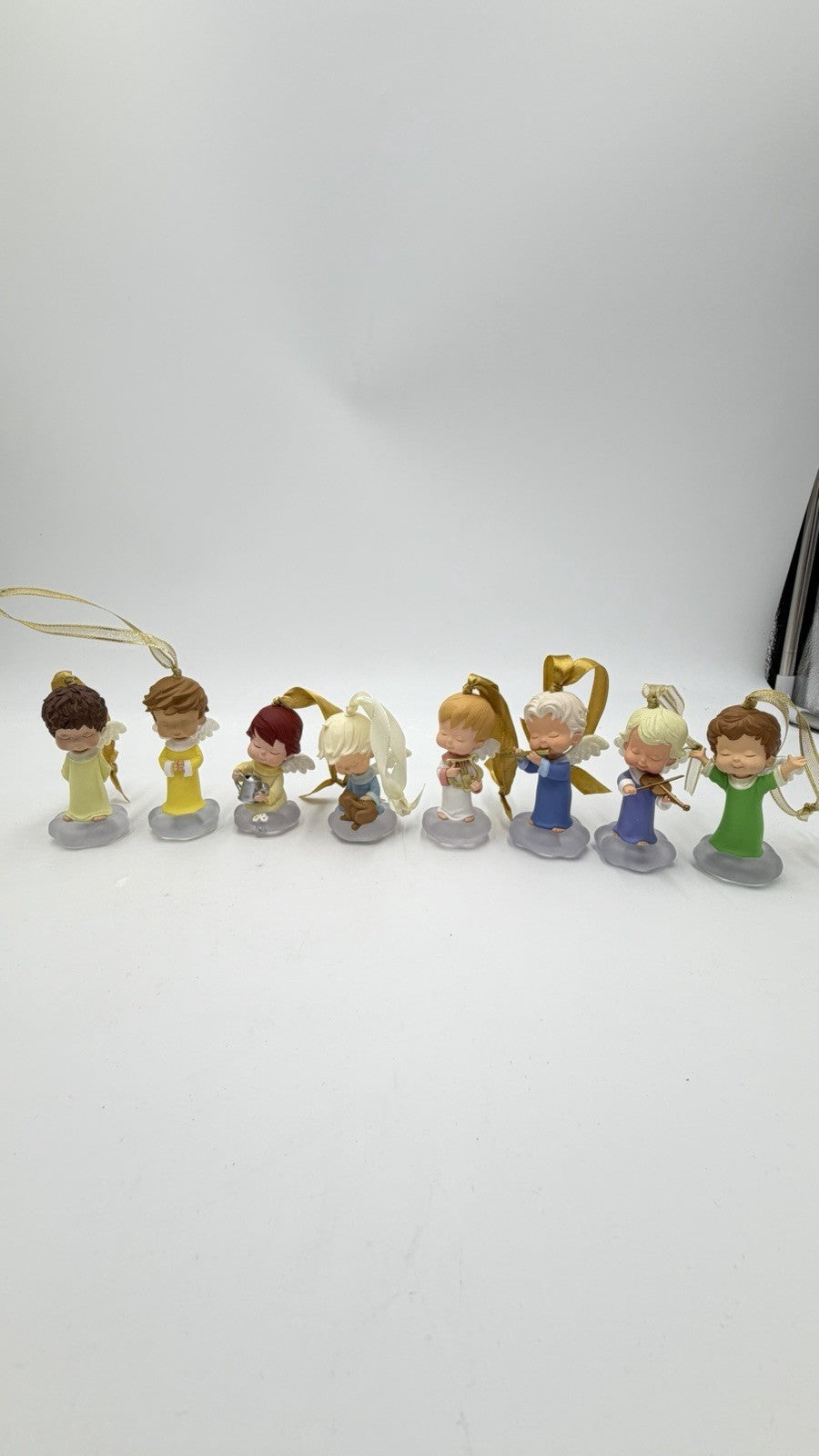 Hallmark Mary Angels Christmas Ornaments 8 PCs Figurines Unboxed