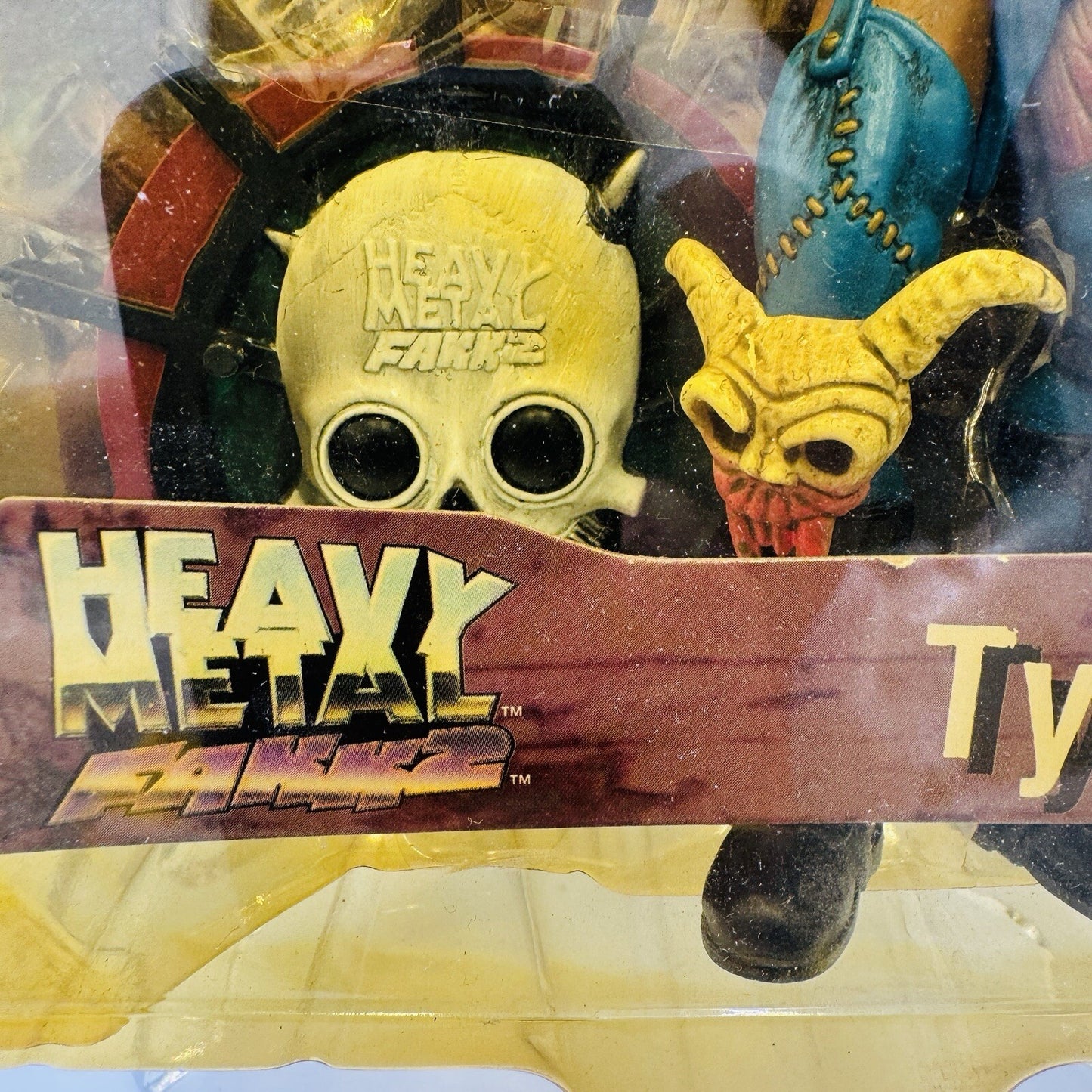 Vintage Fakk 2 Heavy Metal Tyler Action Figure Metal Mammoth 2000 Sealed