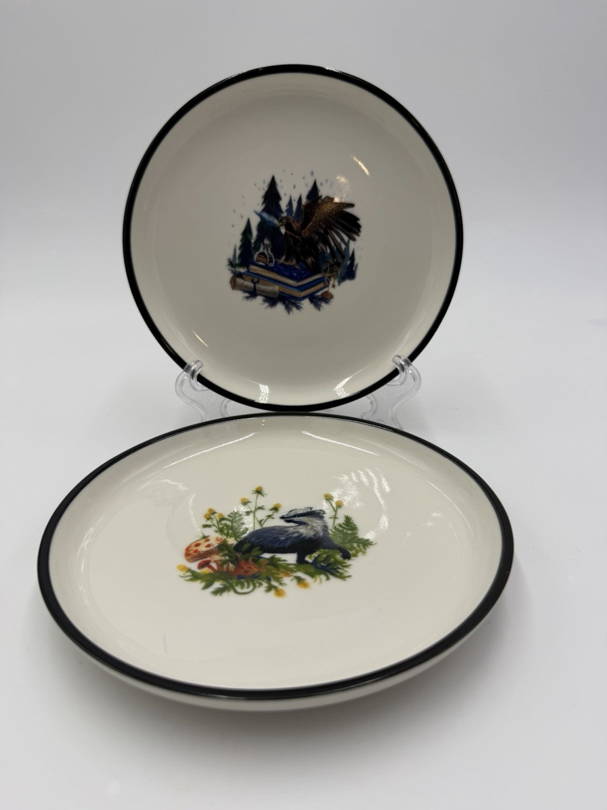 Cara Kosik Wizard House Plates Harry Potter 6” Ceramic 2 PCs