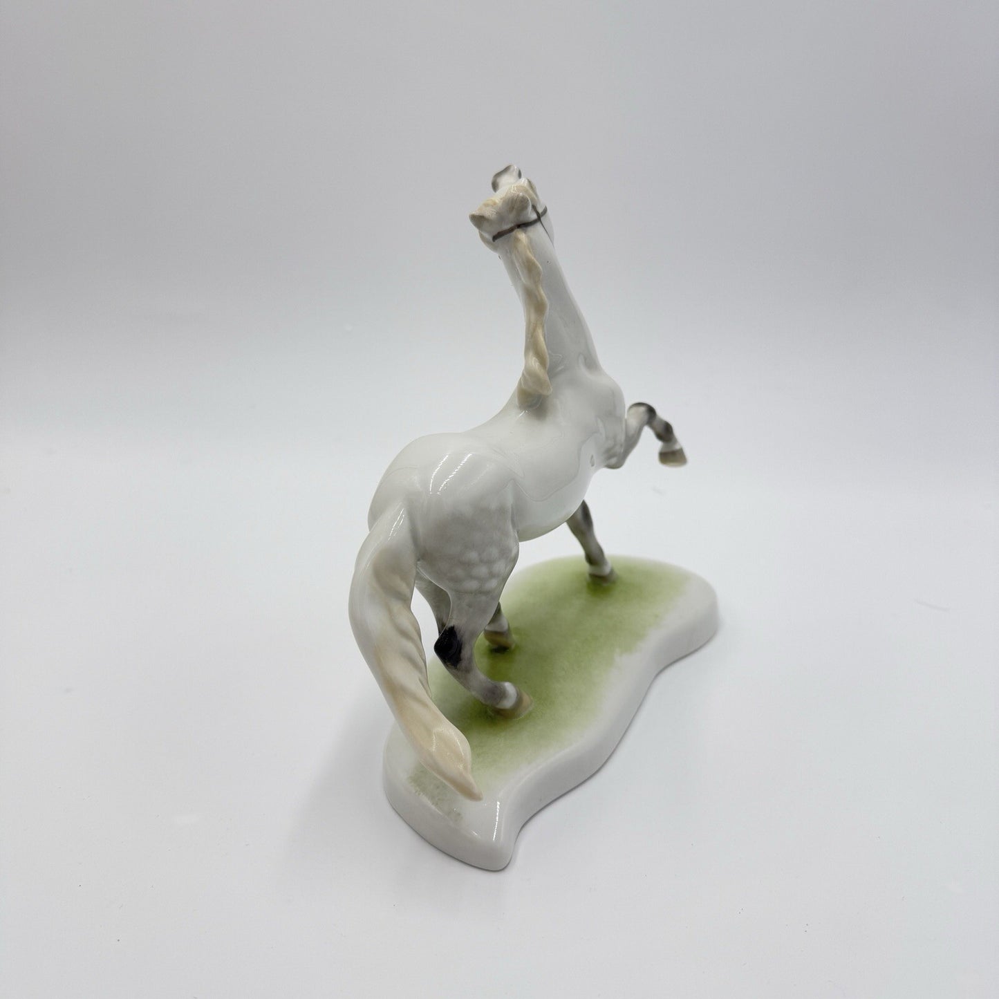 Herend Hungary Porcelain Figurine Stallion 7in Horse Lipizzaner C 1939