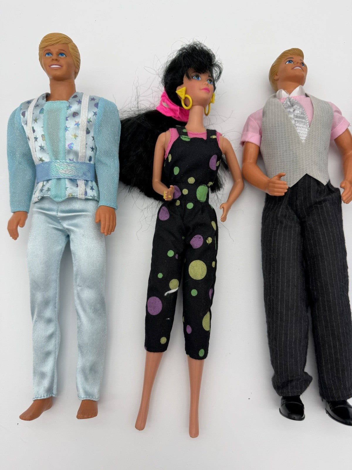 Barbie Mattel 1968 Ken & Barbie 11” Dolls Set 4 PCs