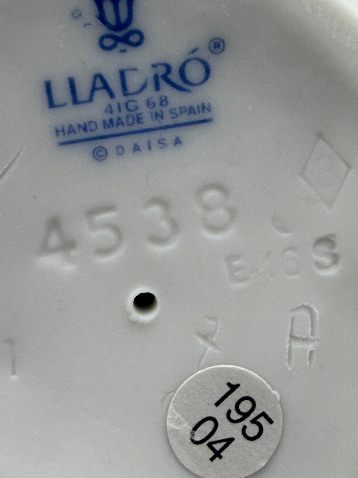 Lladro Spain Porcelain Angel Praying #4538 NIB 5” Painted Vintage Figurine