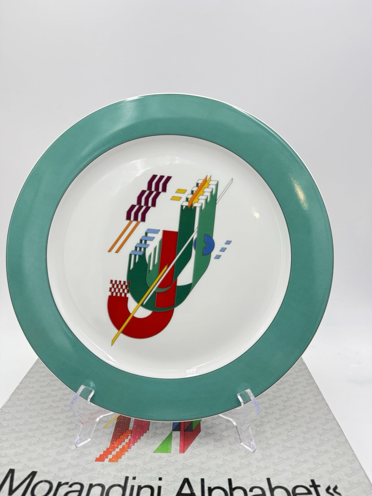 Rosenthal Studio-Line Morandini Alphabet Wall plate Marcello Morandini letter J