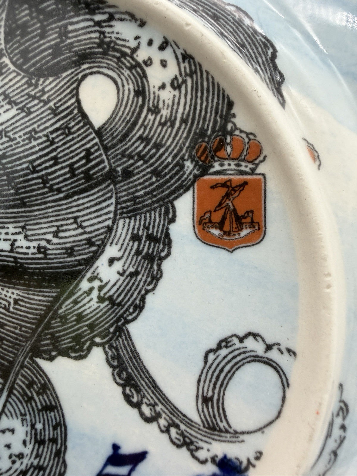 Anthropologie From the Deep SET 4 Salad Dessert Plate 7.5” Ocean Fish Nautical