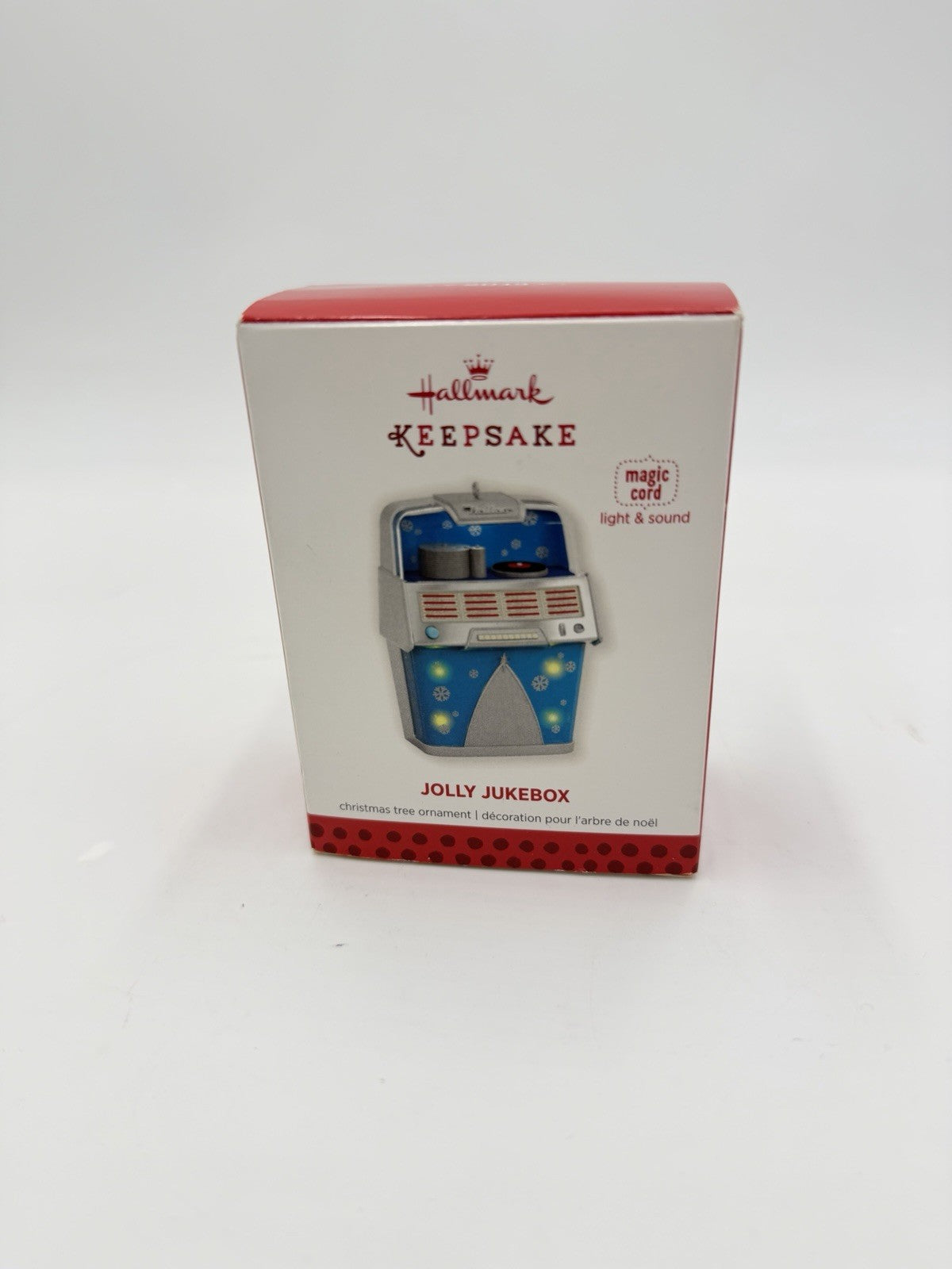 Hallmark Keepsake 2013 JOLLY JUKEBOX Animated Light Sound Christmas Ornament