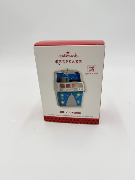 Hallmark Keepsake 2013 JOLLY JUKEBOX Animated Light Sound Christmas Ornament