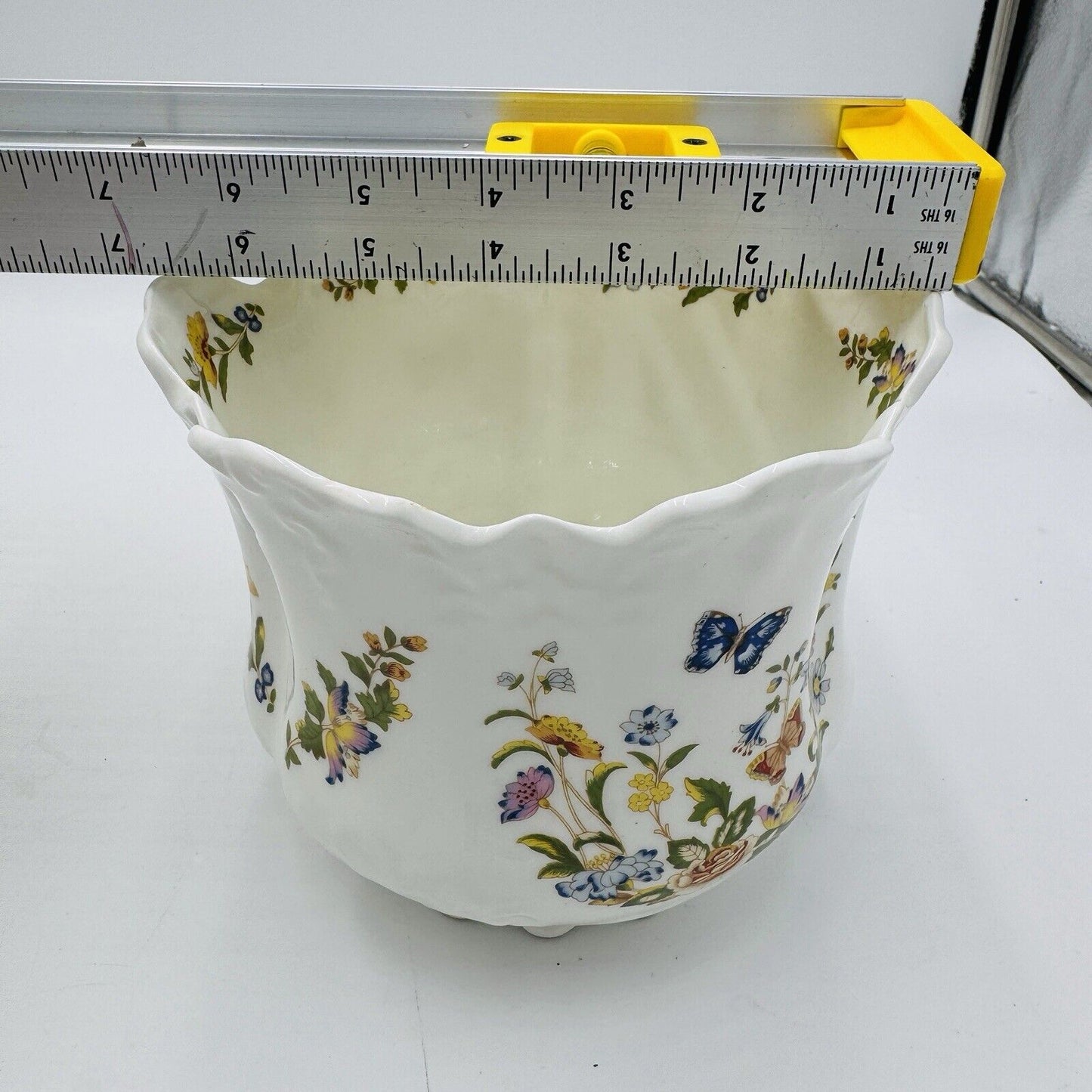 AYNSLEY Bone China Cottage Garden Planter Floral