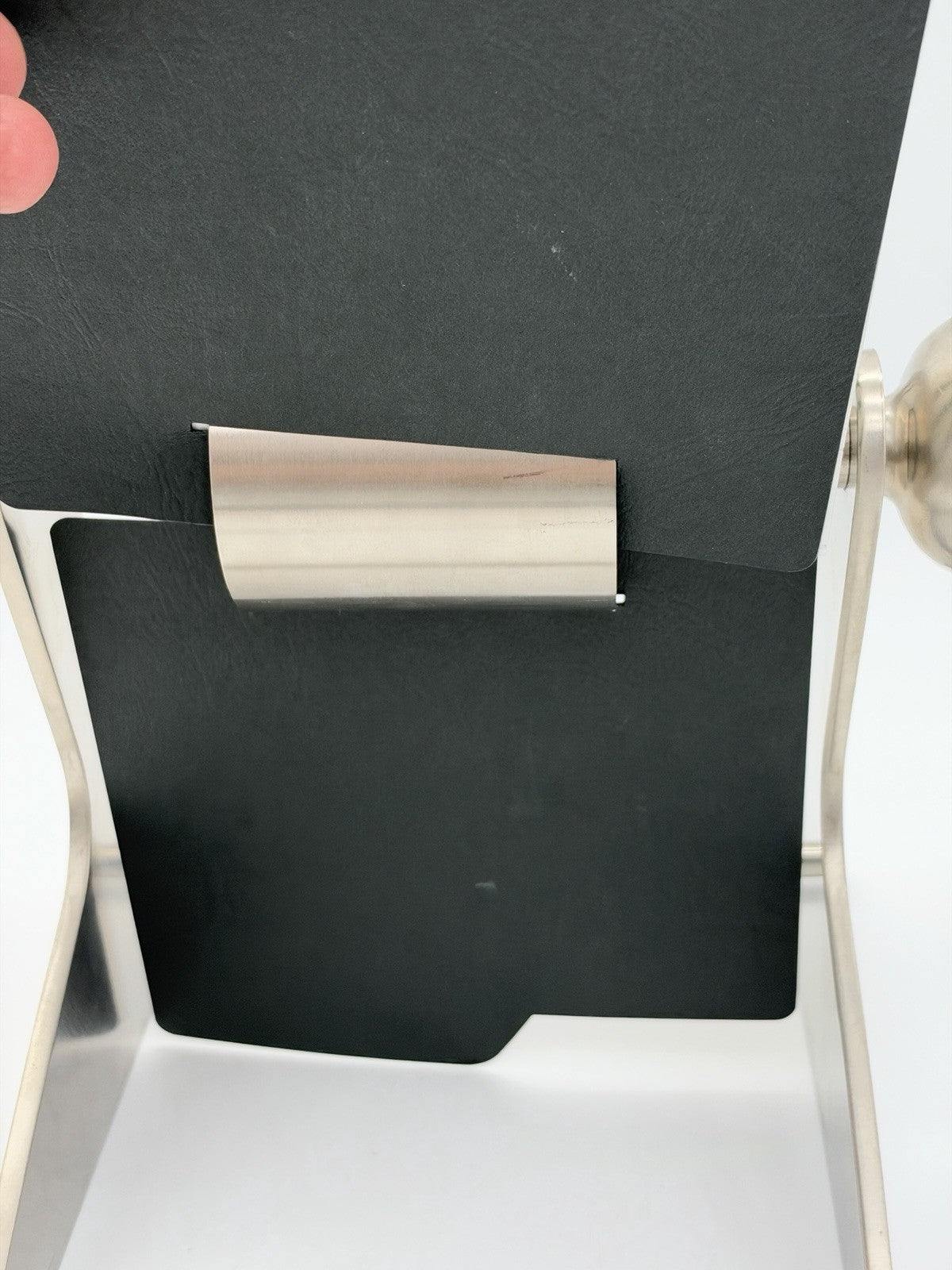 Pottery Barn Stainless Steel 4x6 Multi Photo Folio Album Carousel - 72 Pictures