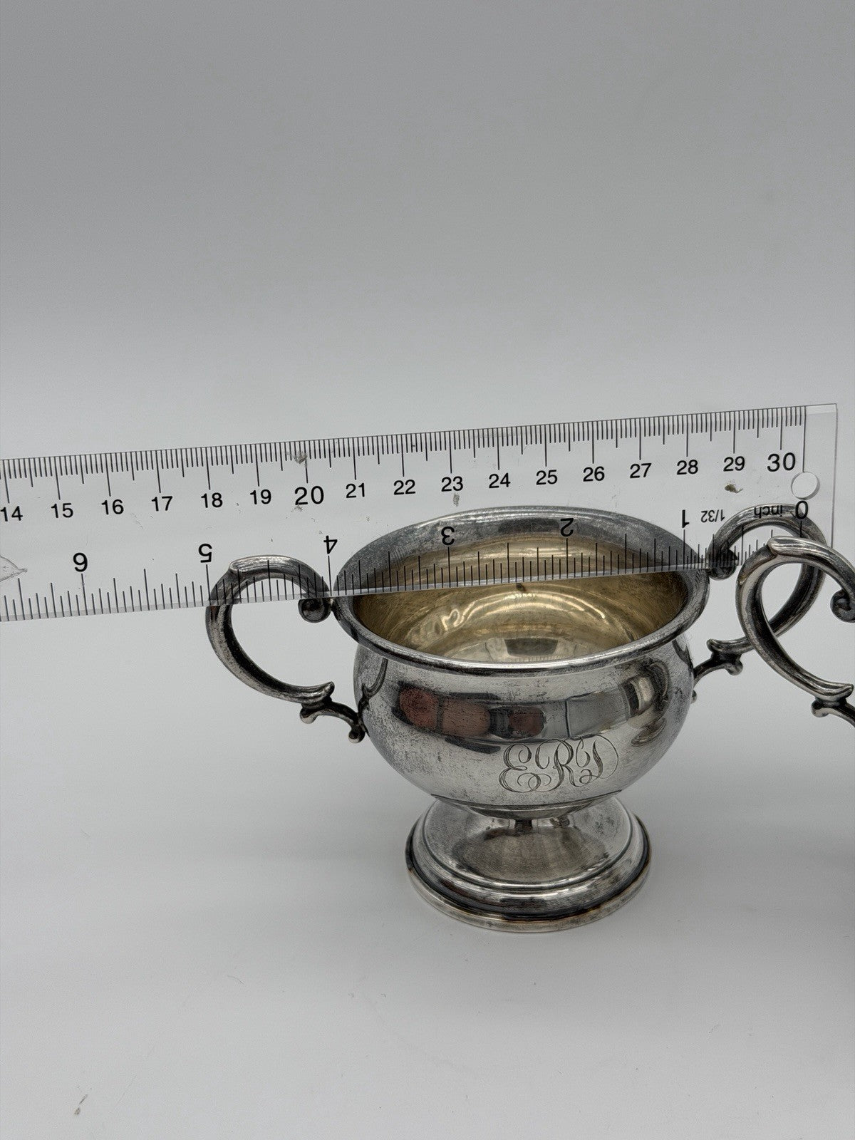 Sterling Hollowware by Hamilton Silver Sugar & Creamer Bowls 925 Silver Antique