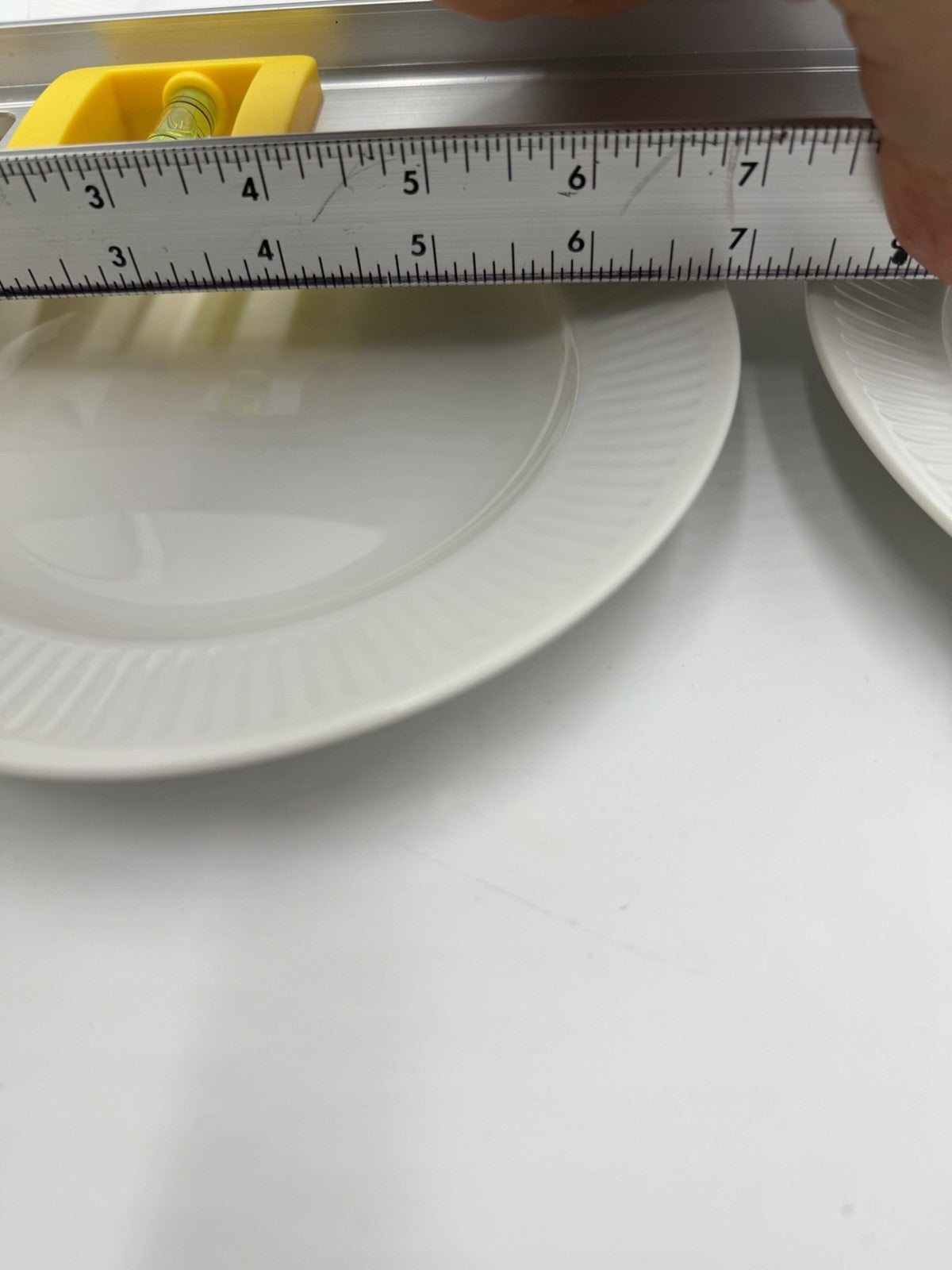 Royal Copenhagen Denmark China GEORGIANA dessert White Porcelain Plates 7”