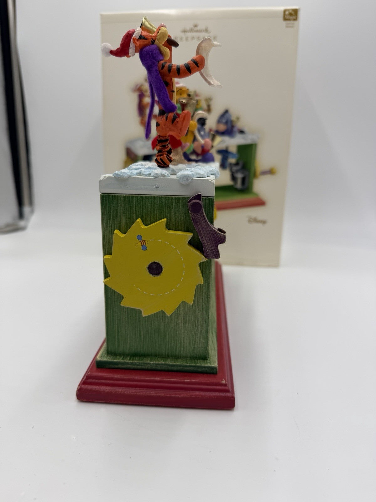 Hallmark Disney Pooh Bells Christmas Table Ornament Large Decor