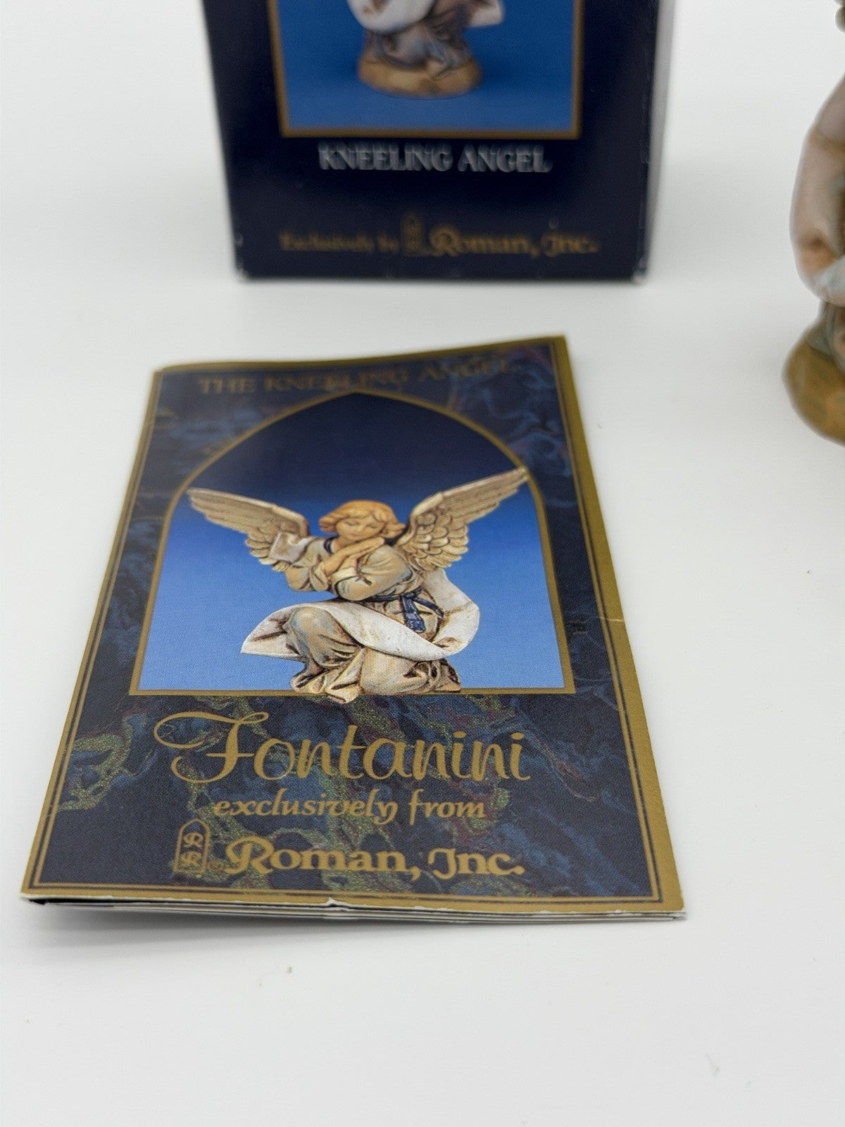 Fontanini Italy Heirloom Nativity The Kneeling Angel 4” Vintage Figurine
