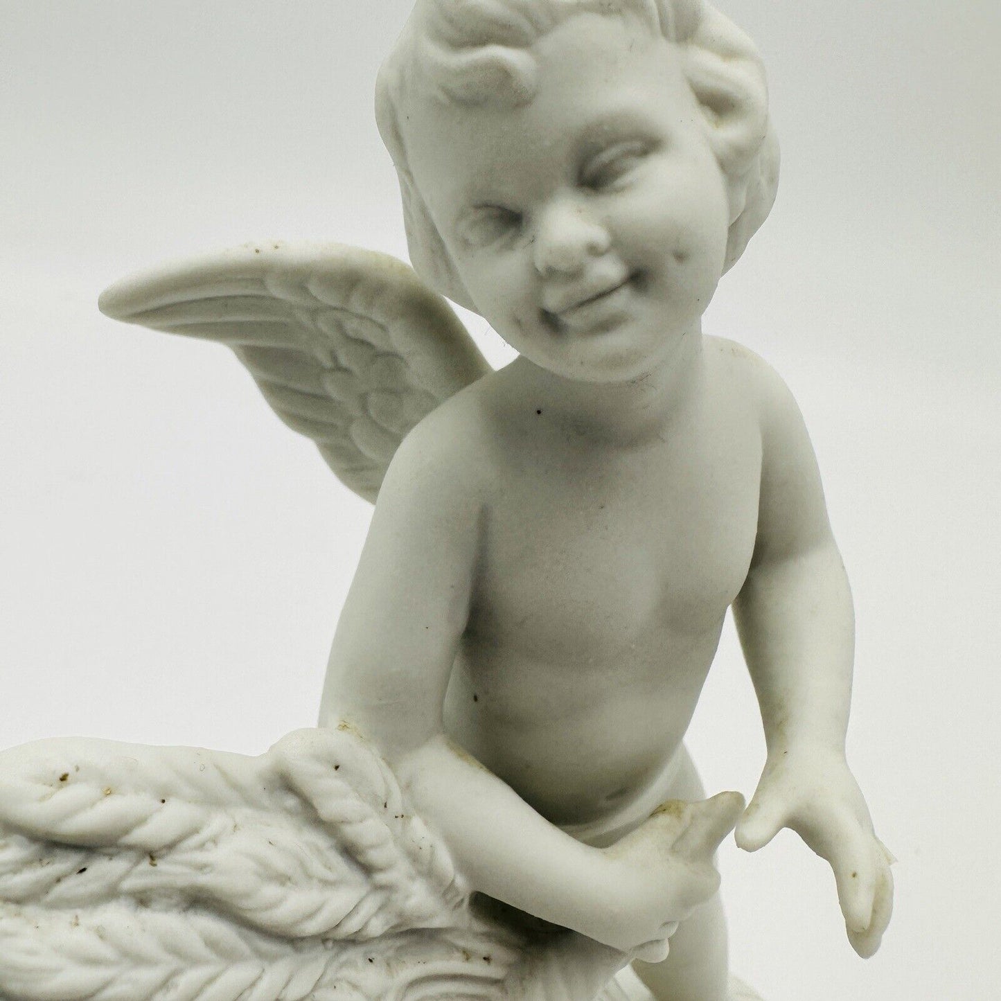 Karl Klette Dresden Cherubs Four Seasons White Bisque Germany Vintage