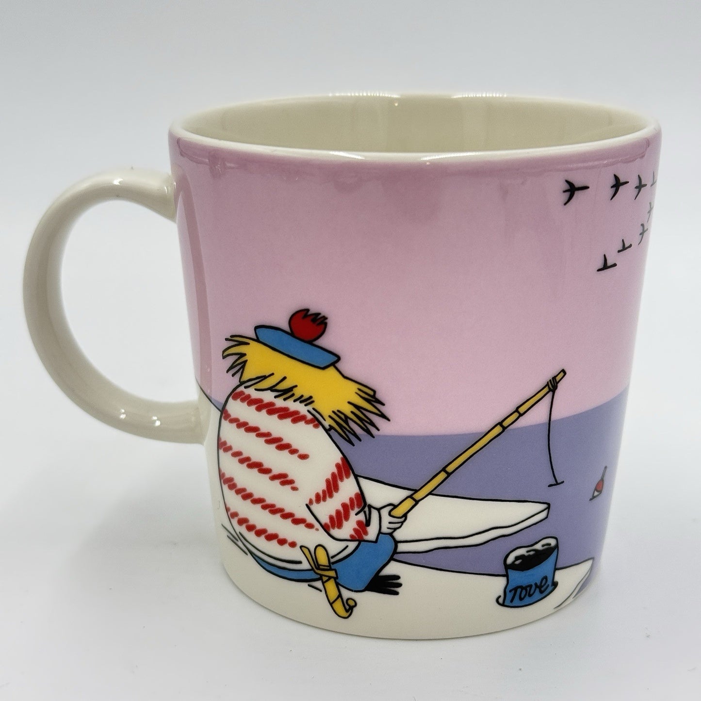 Moomin Tooticky Violet Little My and Moomin Coffee Mug By Arabia Porcelain