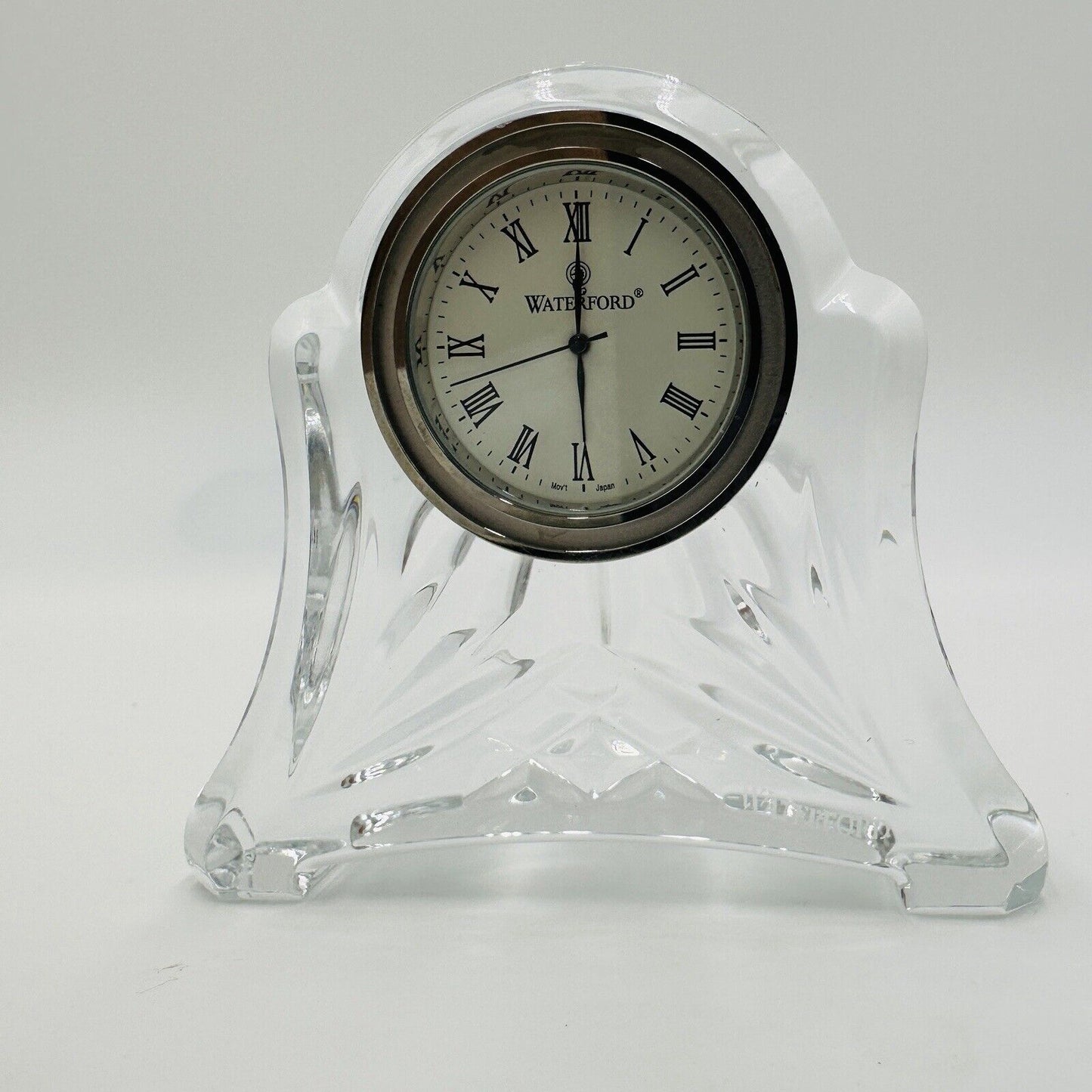 Waterford Crystal Clock Heritage Small Abbey Mantel Piece Office Decor Ireland