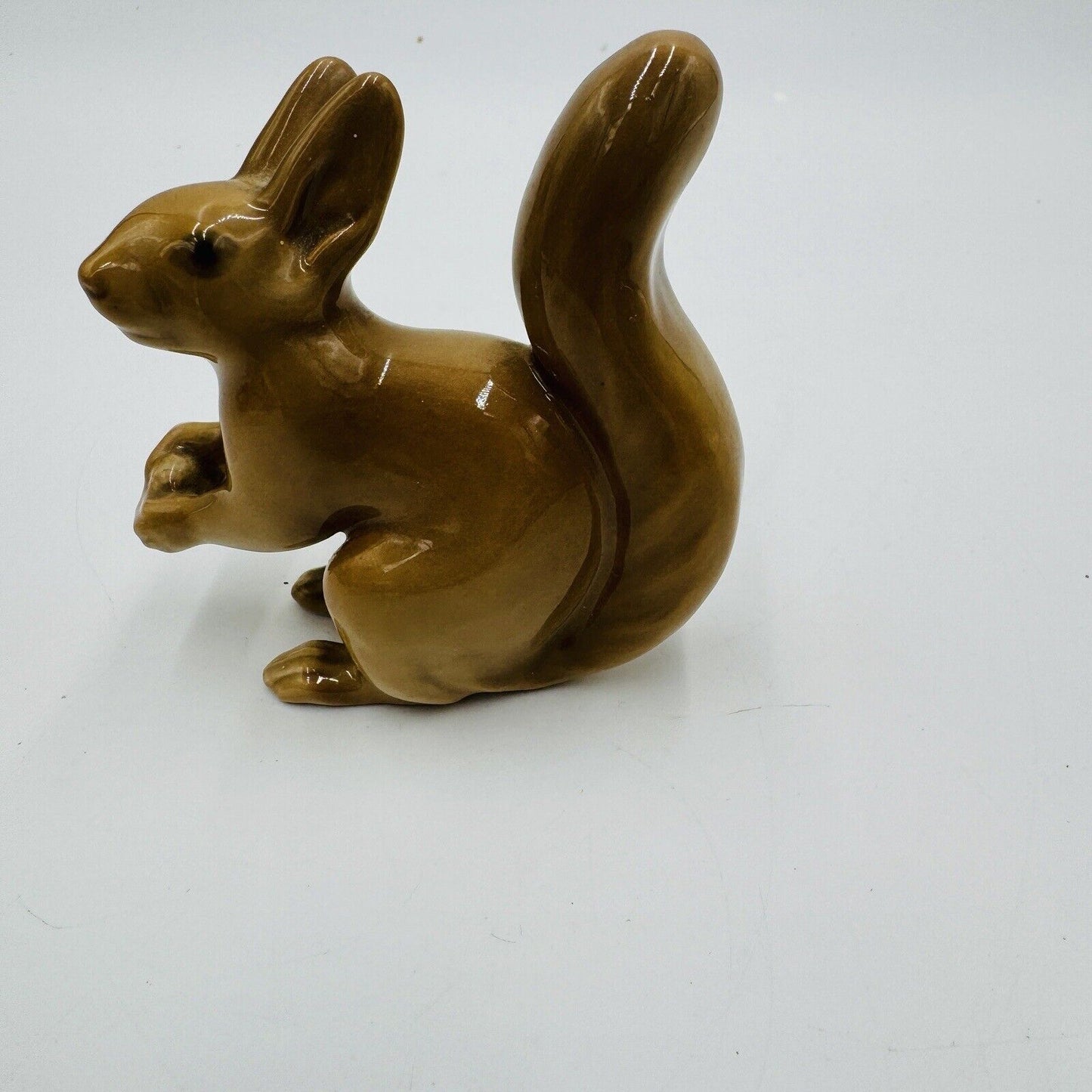 Vintage Bing & Grondahl Porcelain Squirrel Figurine #2177 by Svend Jespersen