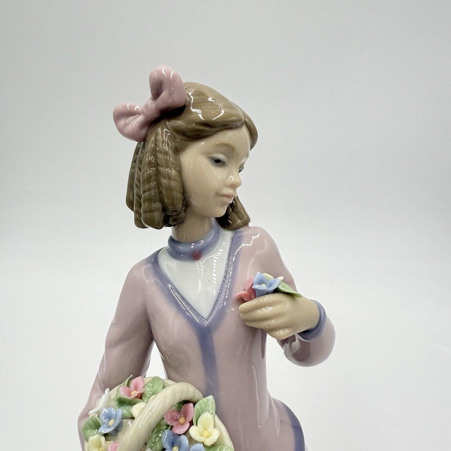 1996 Lladro Figurine 7644 INNOCENCE IN BLOOM 10" Collectors Society Club Mint