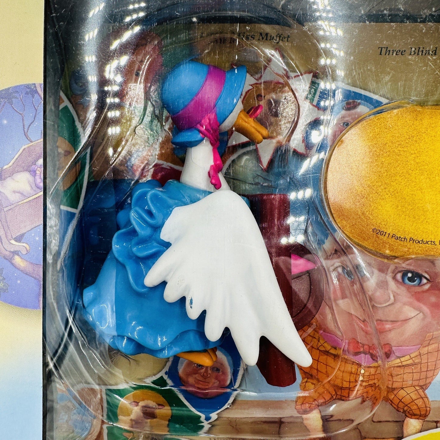 Tales To Play Board Game The Mother Goose 2011  Nursery Rhyme Figurines Stories